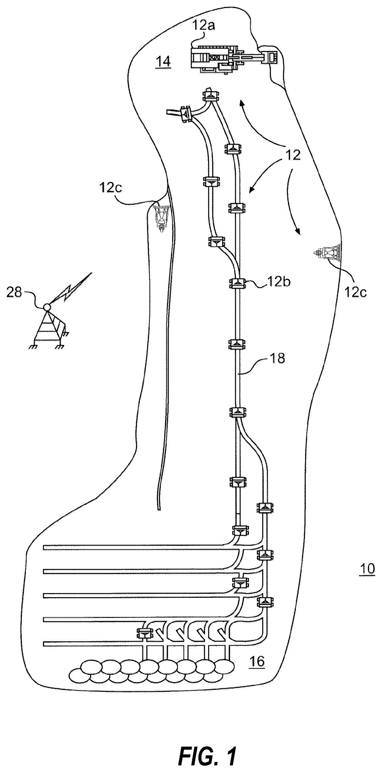 Patent US12508943 Figure 1 – Systems and methods for queue management of machines based on battery-related characteristics
