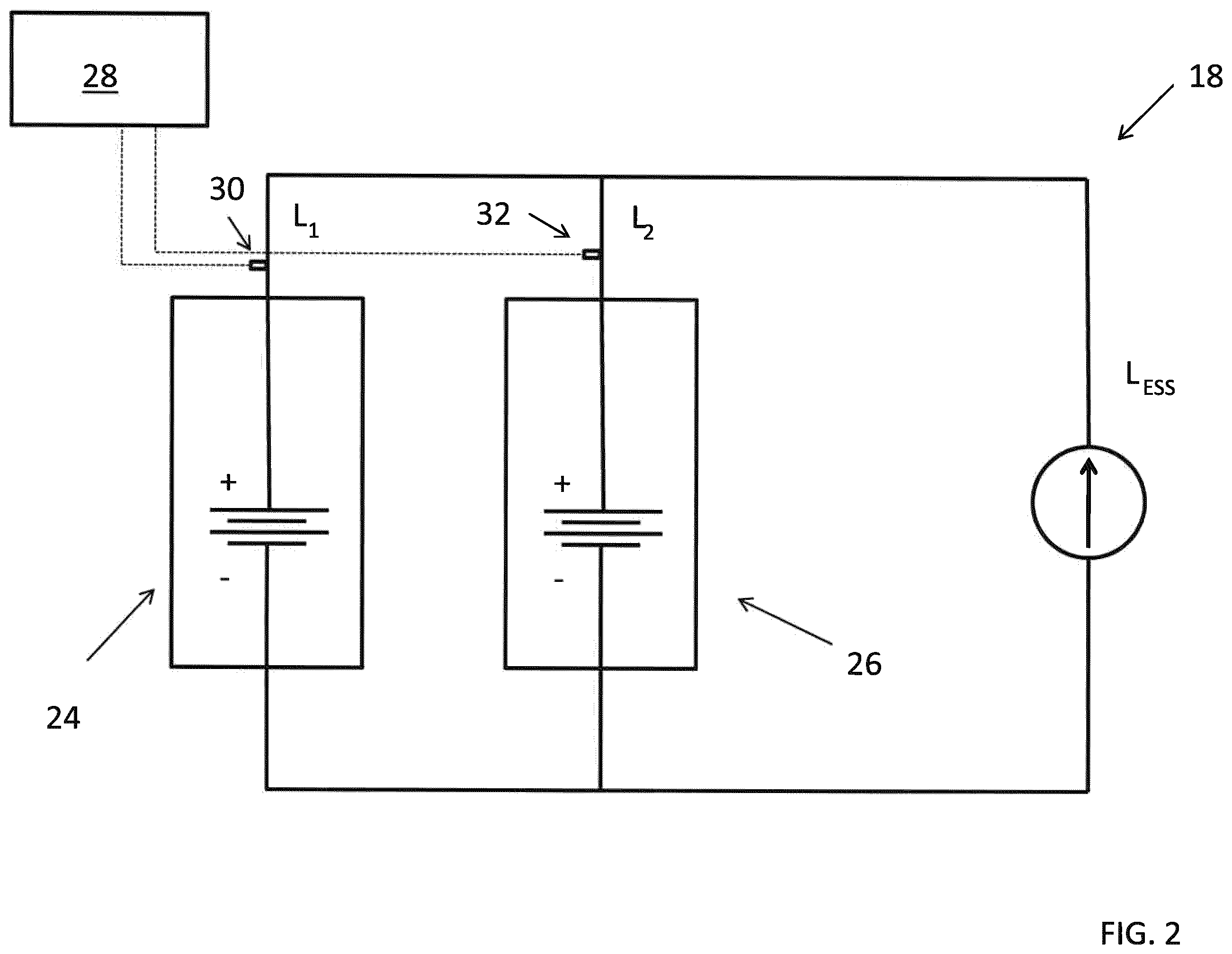 Patent US12508947 Figure 2 – Method for determining an electric energy storage system state-of-power value