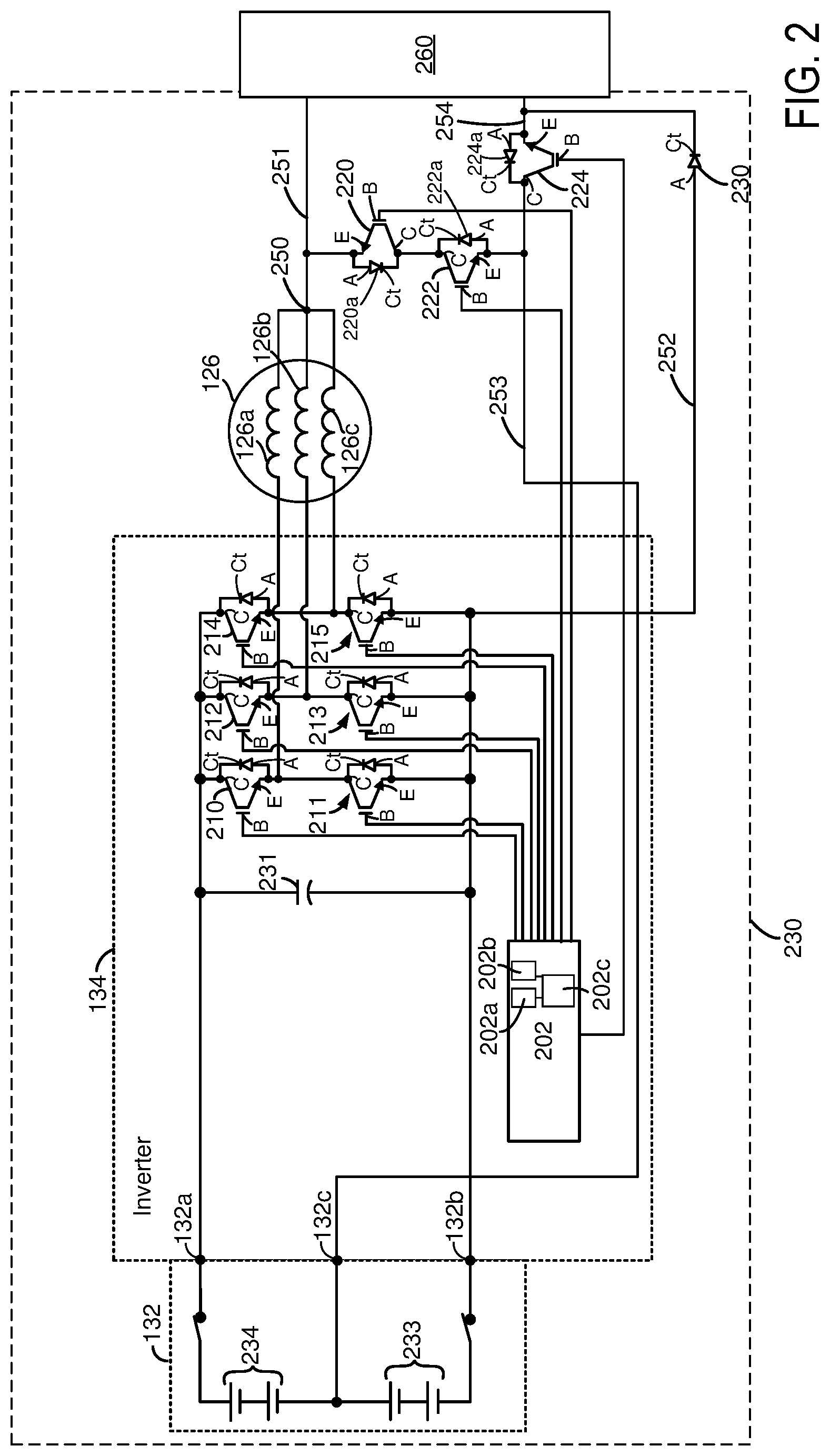 Patent US12508948 Figure 2 – Methods and system for charging and heating a traction battery