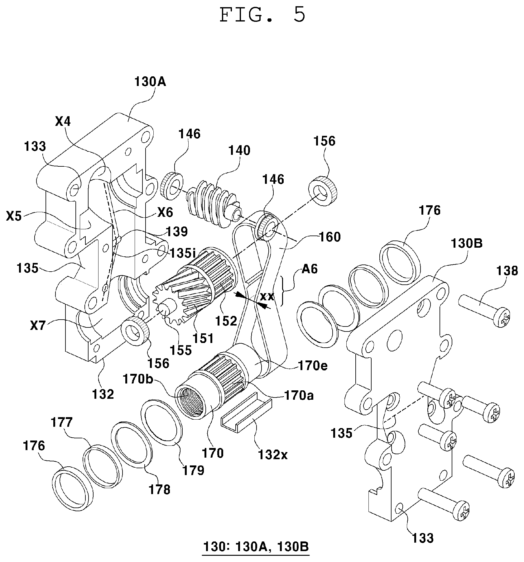 Patent US12508956 Figure 5 – Seat moving apparatus for vehicle