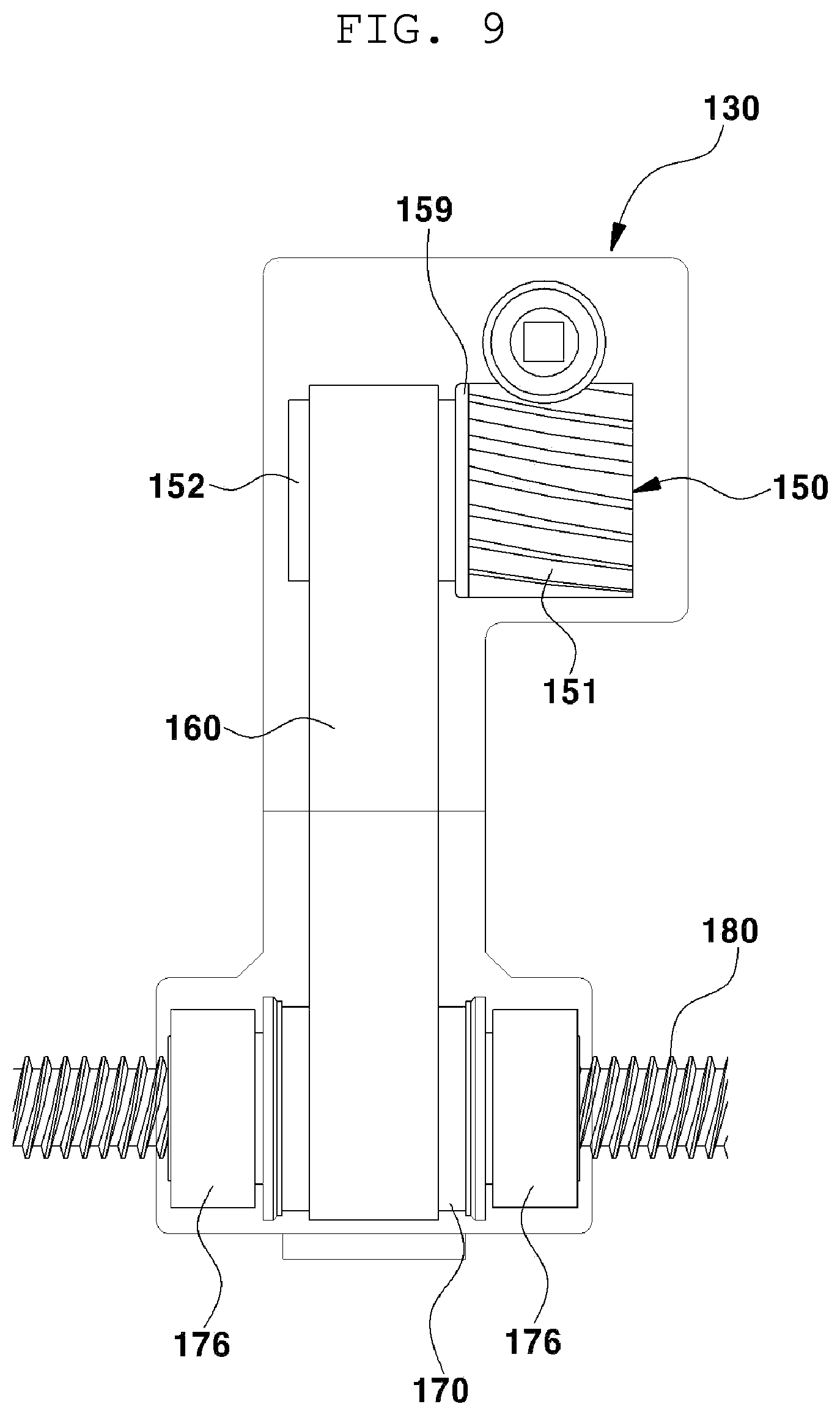 Patent US12508956 Figure 9 – Seat moving apparatus for vehicle