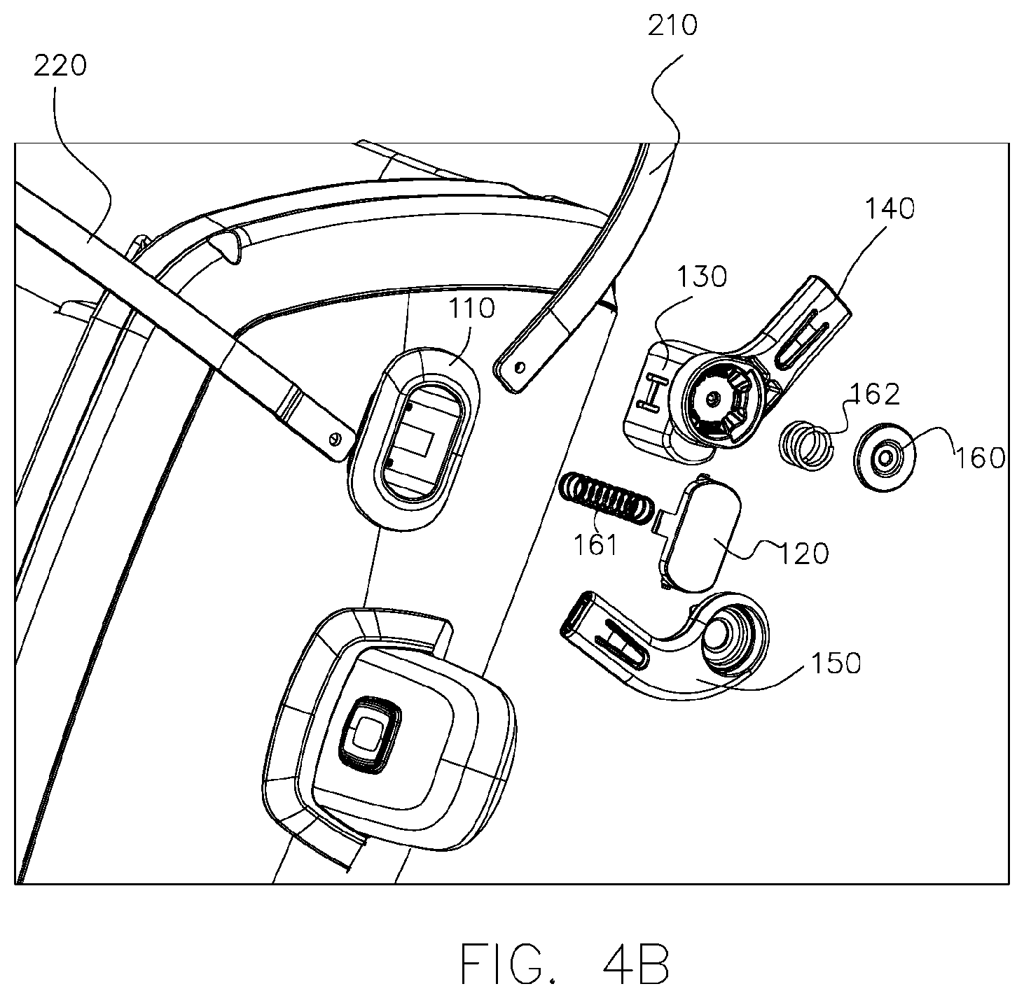 Patent US12508958 Figure 5 – Joining structure and child safety seat including the same
