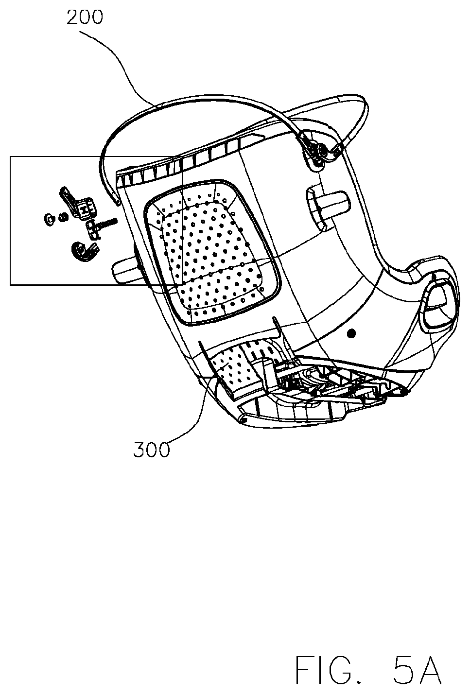 Patent US12508958 Figure 6 – Joining structure and child safety seat including the same