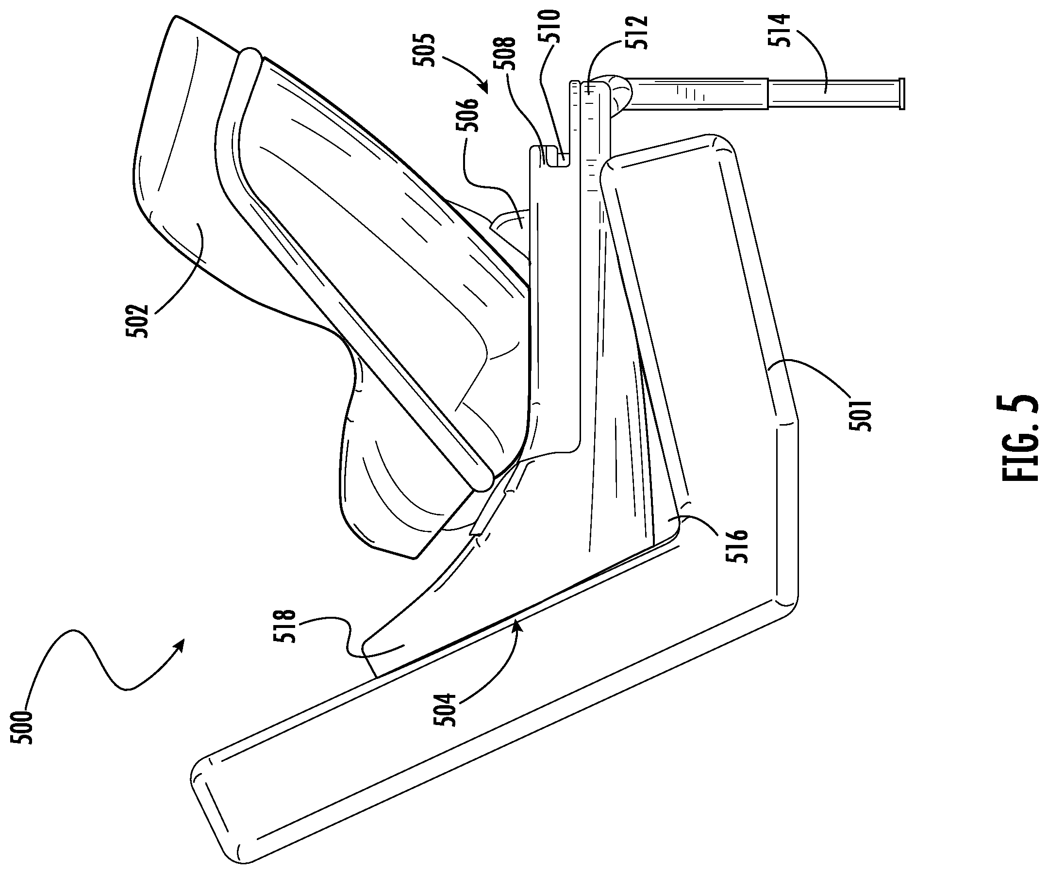 Patent US12508960 Figure 8 – Slide out child vehicle seat system