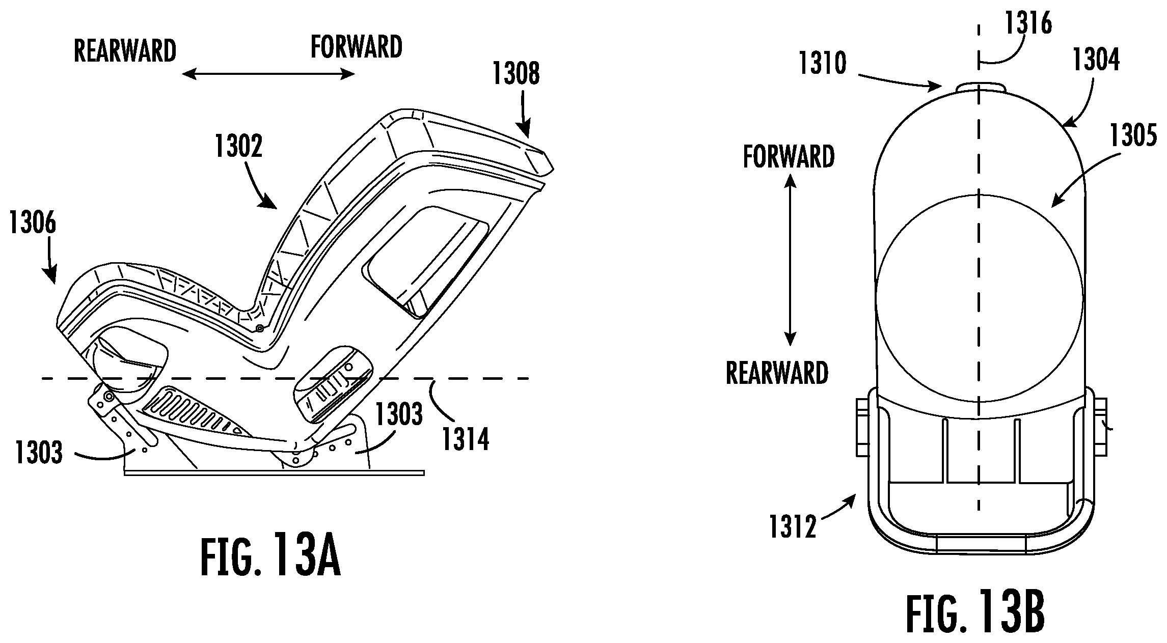 Patent US12508960 Figure 18 – Slide out child vehicle seat system