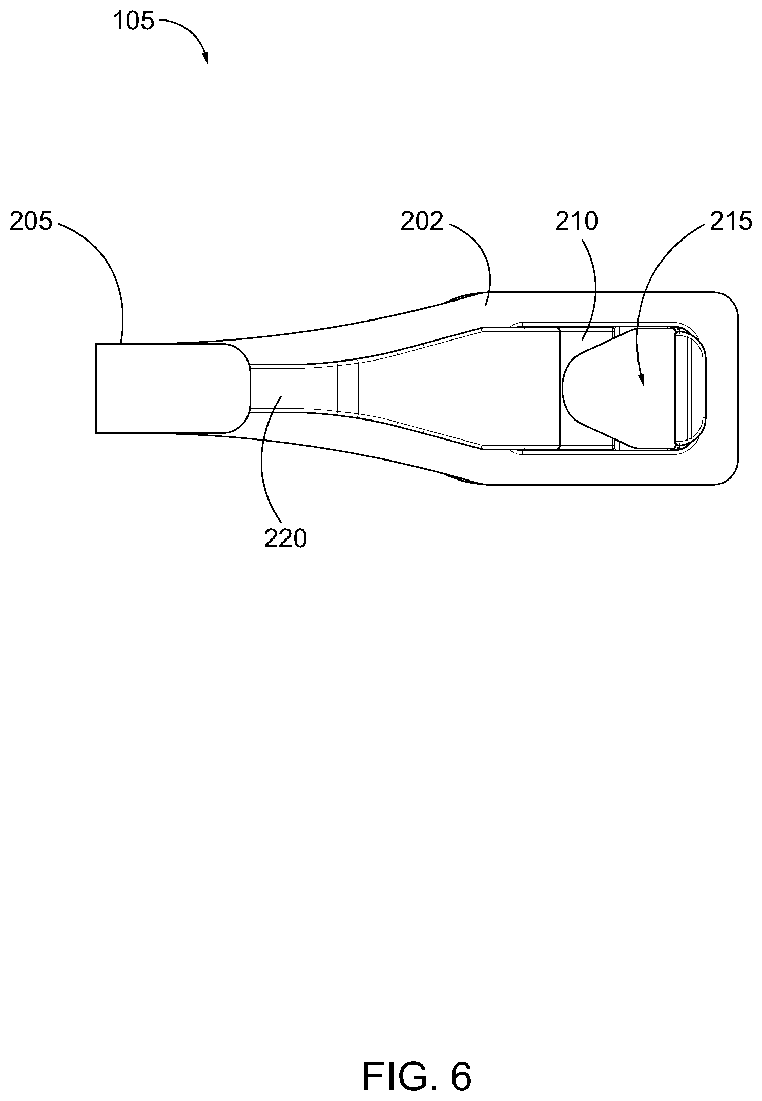 Patent US12508961 Figure 6 – Snap hook with clip insert