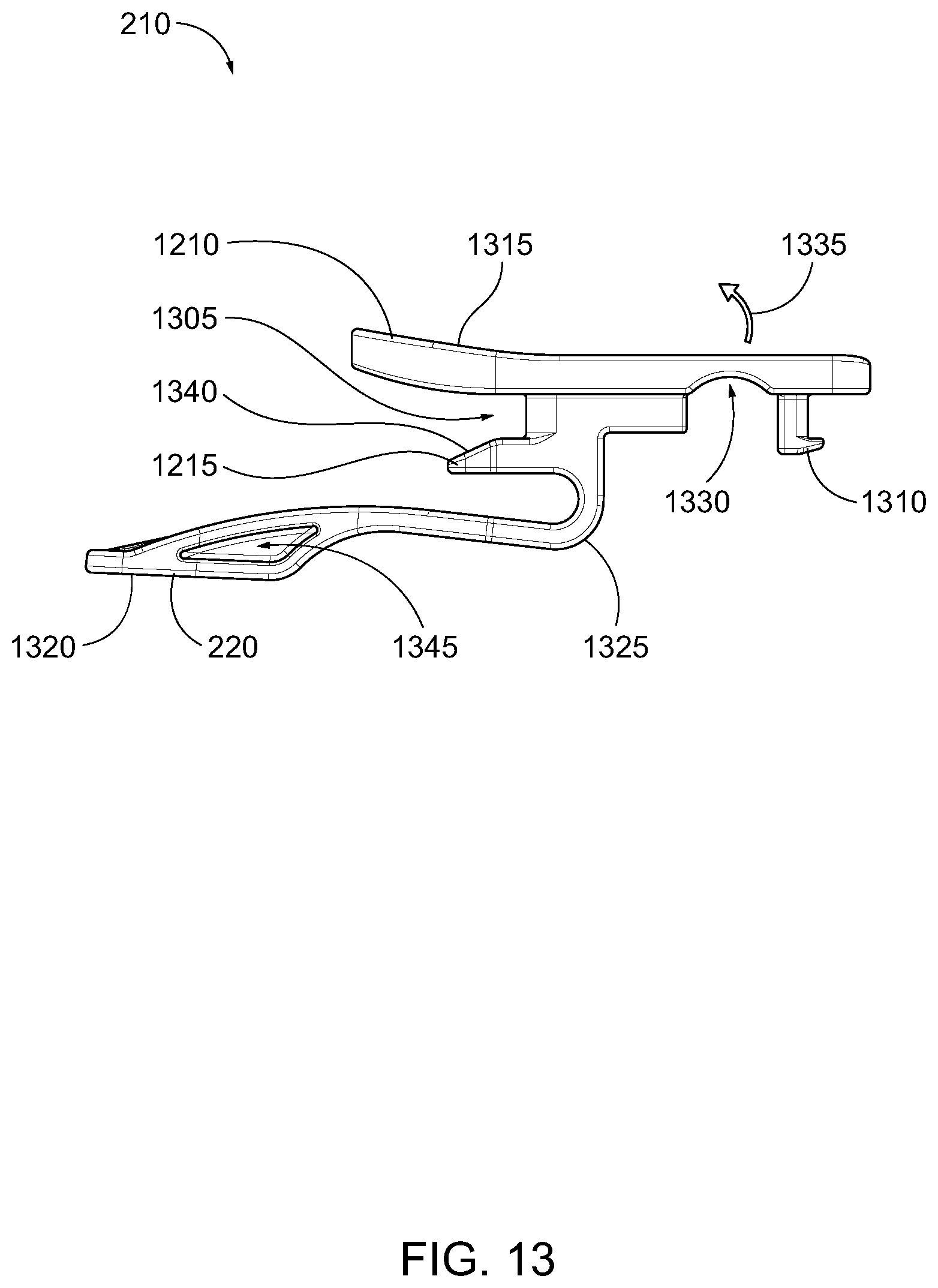 Patent US12508961 Figure 13 – Snap hook with clip insert