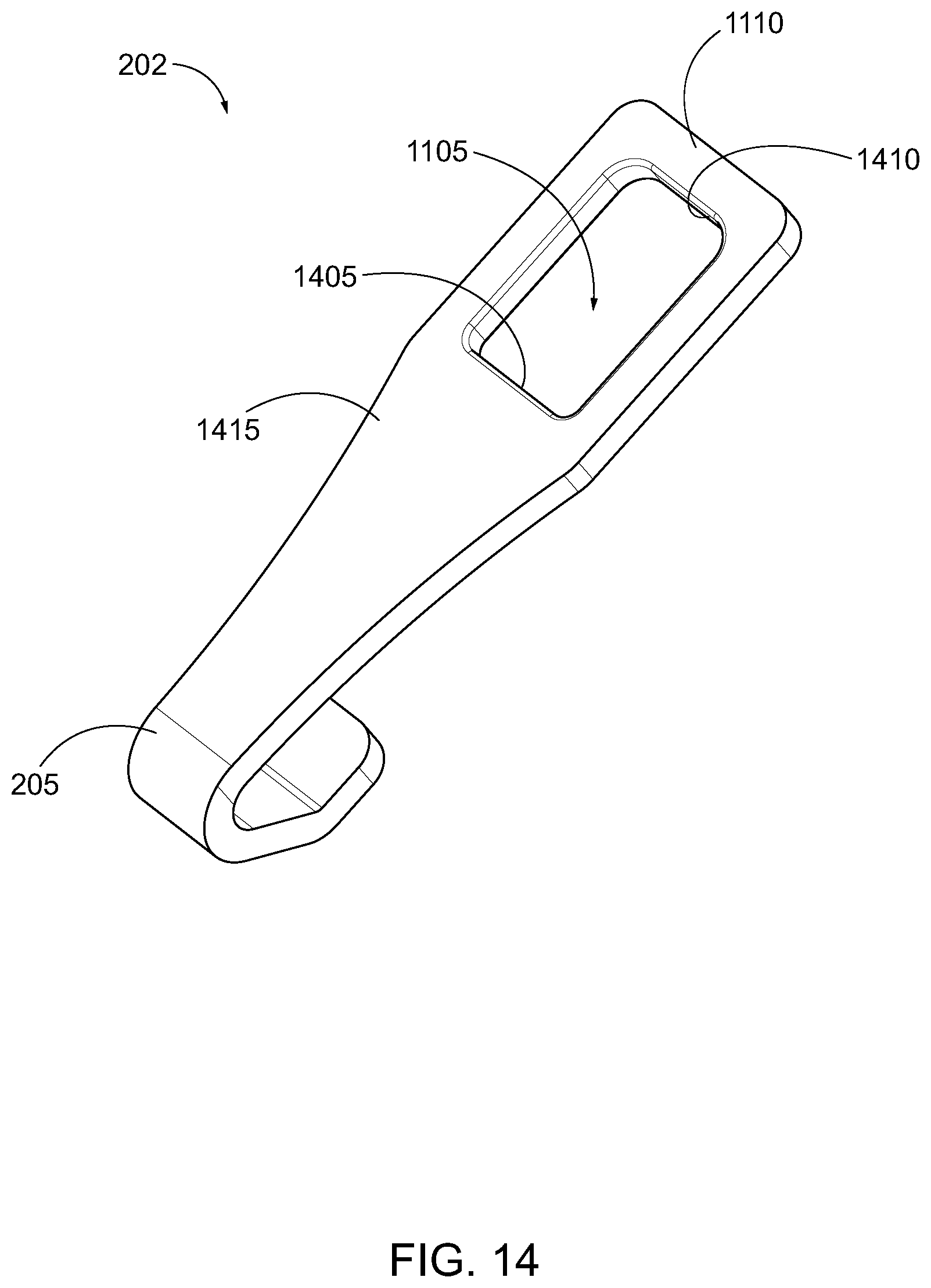 Patent US12508961 Figure 14 – Snap hook with clip insert