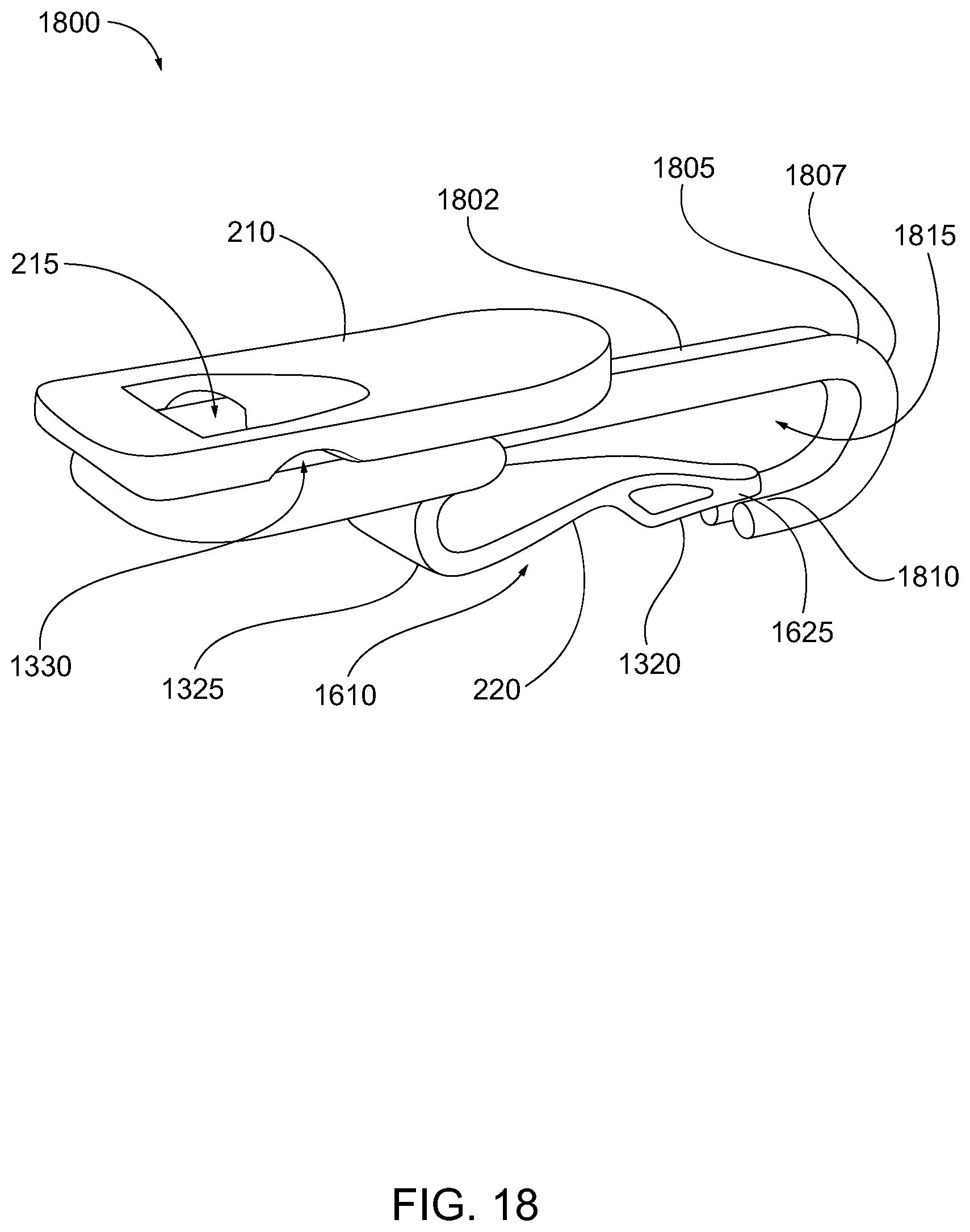 Patent US12508961 Figure 18 – Snap hook with clip insert