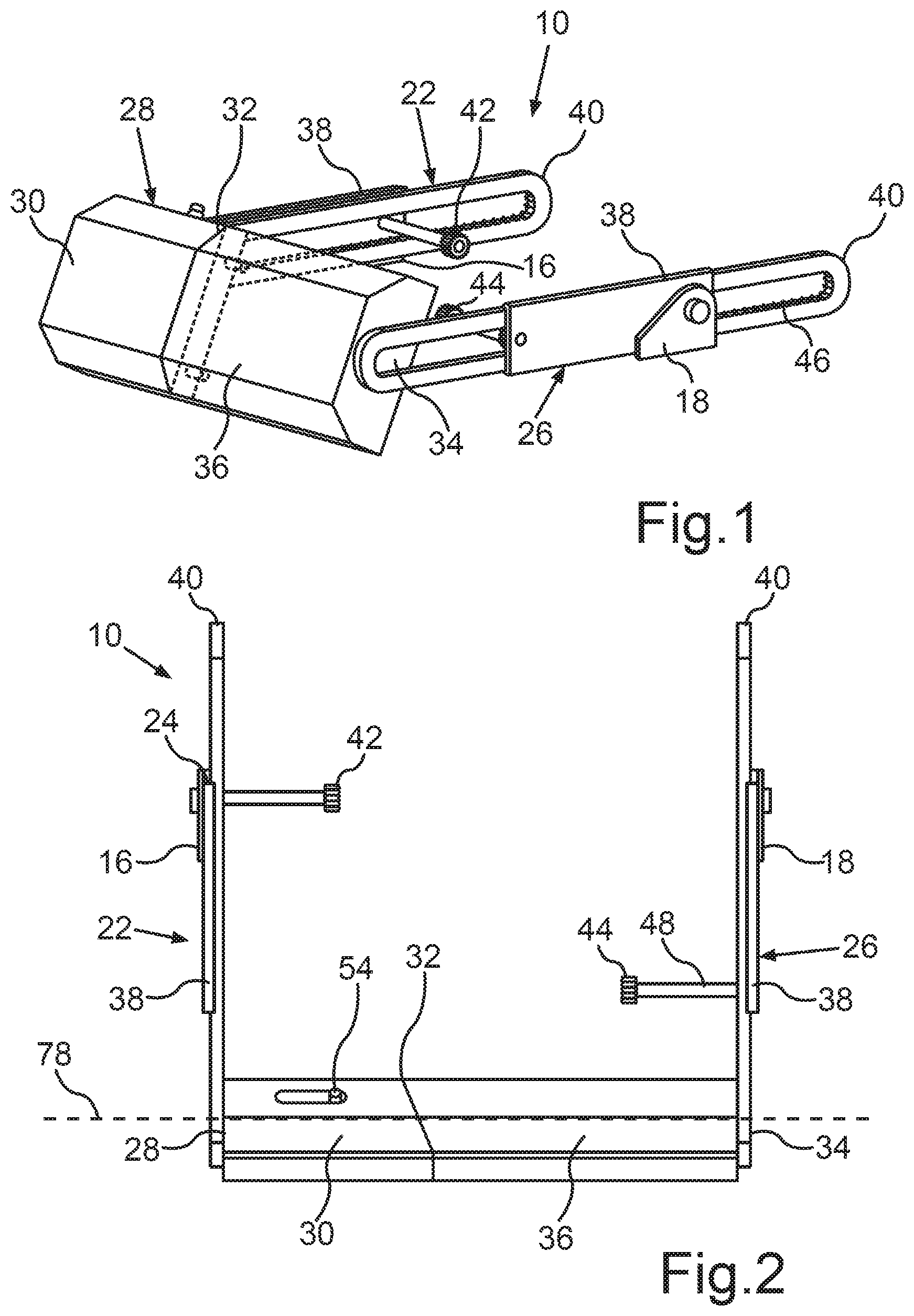 Patent US12508968 Figure 1 – Lower-leg support for a vehicle seat, vehicle seat of a motor vehicle, and motor vehicle