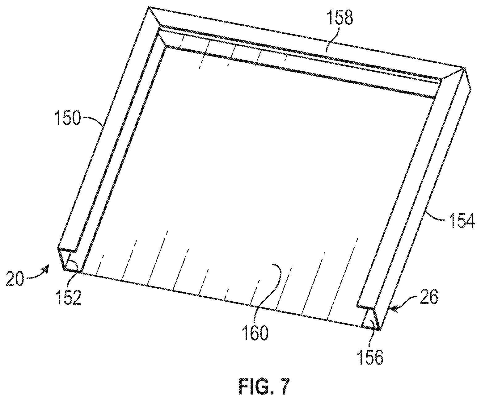 Patent US12508969 Figure 6 – Platform for loading and unloading cargo from a trailer or a bed of a truck