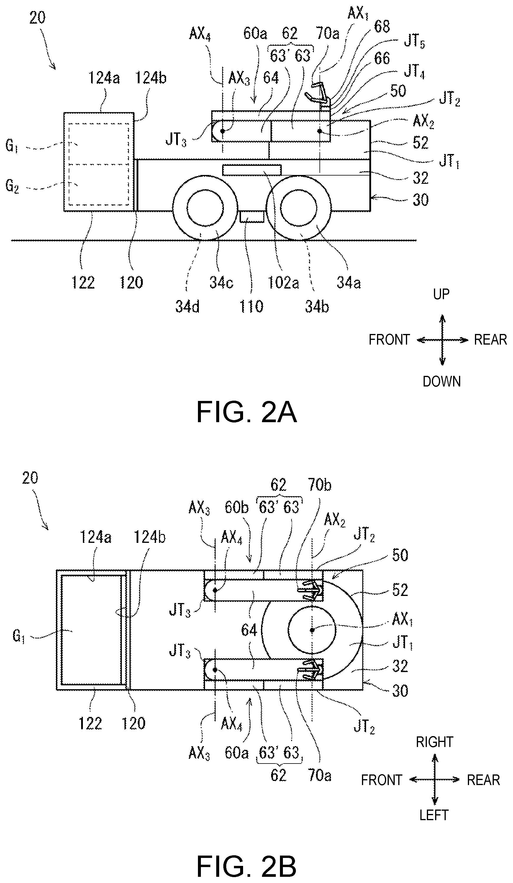 Patent US12508970 Figure 2 – Self-propelled robot and article delivery system provided with the self-propelled robot