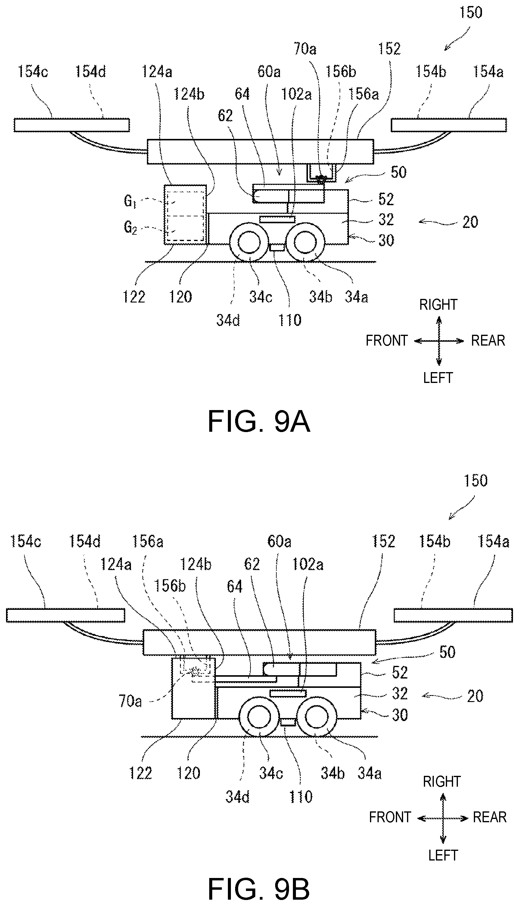 Patent US12508970 Figure 9 – Self-propelled robot and article delivery system provided with the self-propelled robot