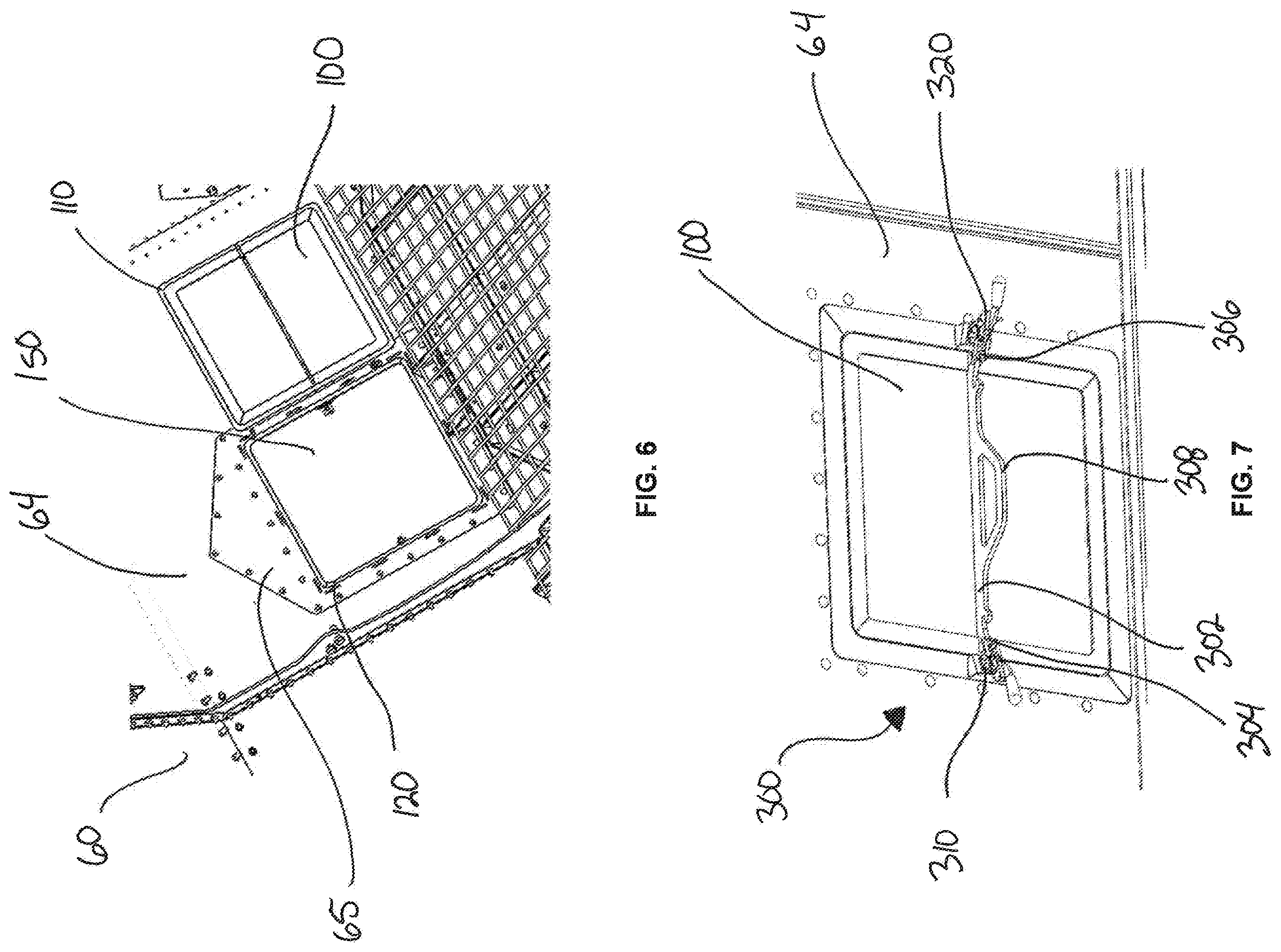 Patent US12508971 Figure 6 – Ground level access point for grain carts