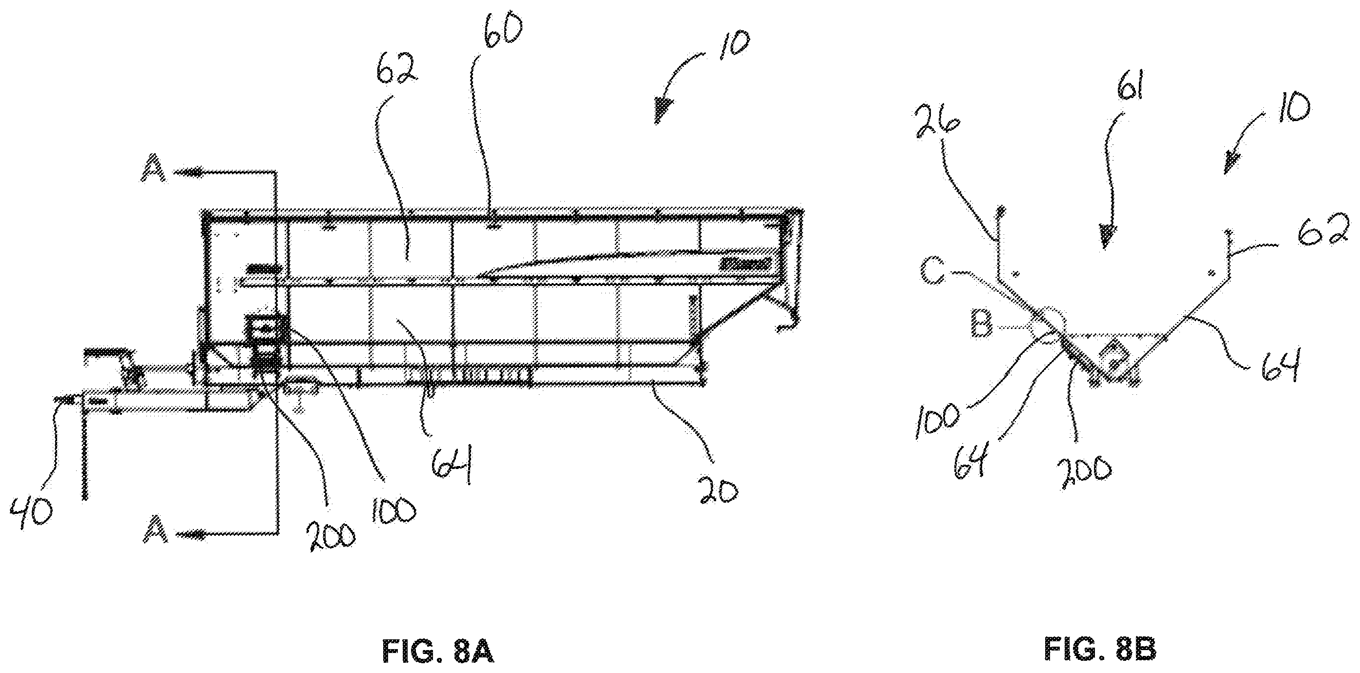 Patent US12508971 Figure 7 – Ground level access point for grain carts