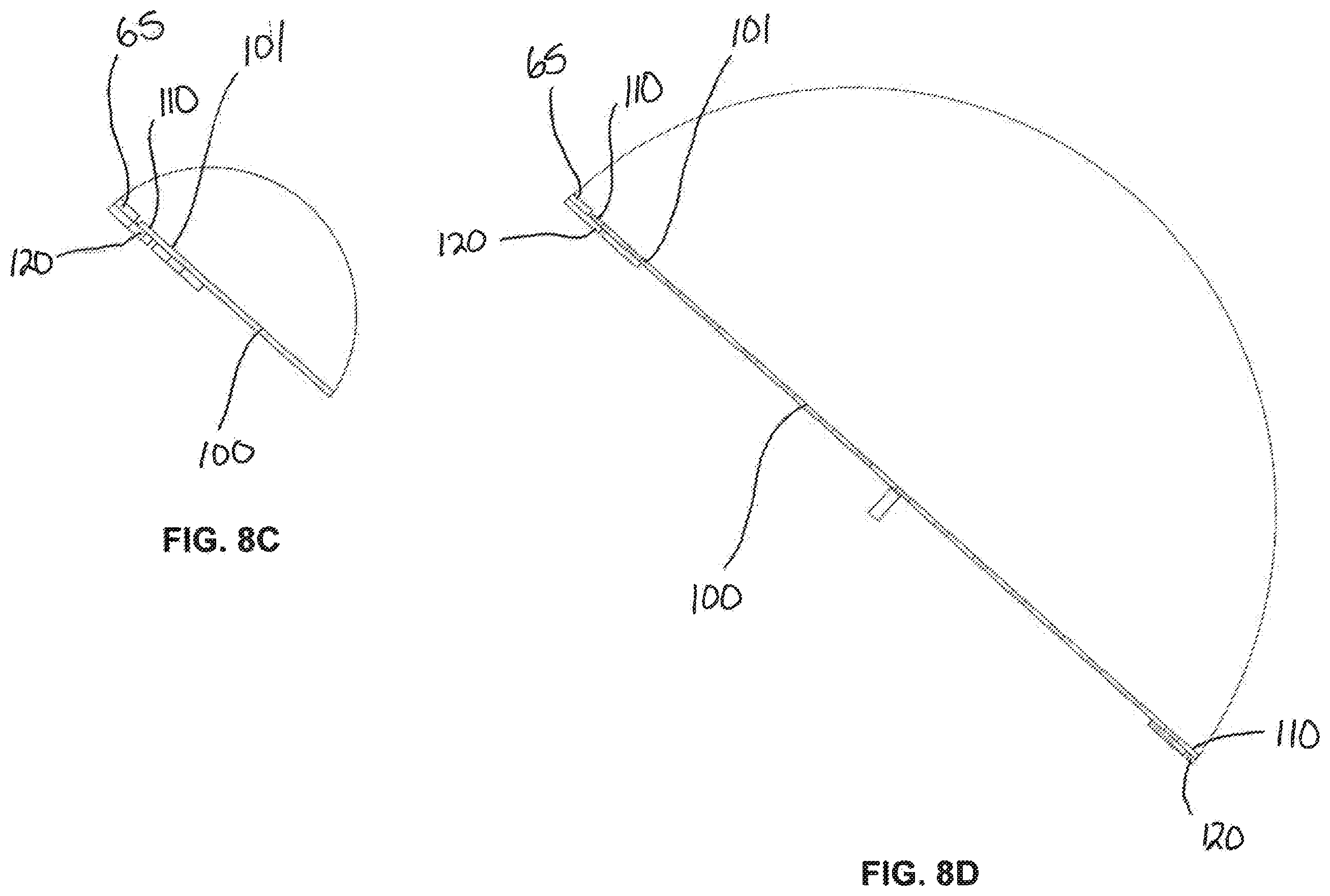 Patent US12508971 Figure 8 – Ground level access point for grain carts