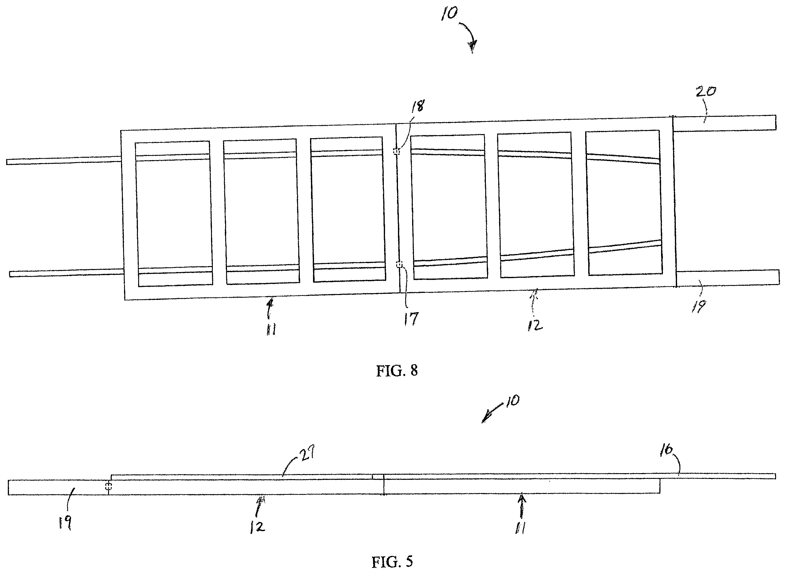 Patent US12508972 Figure 4 – Kayak rack