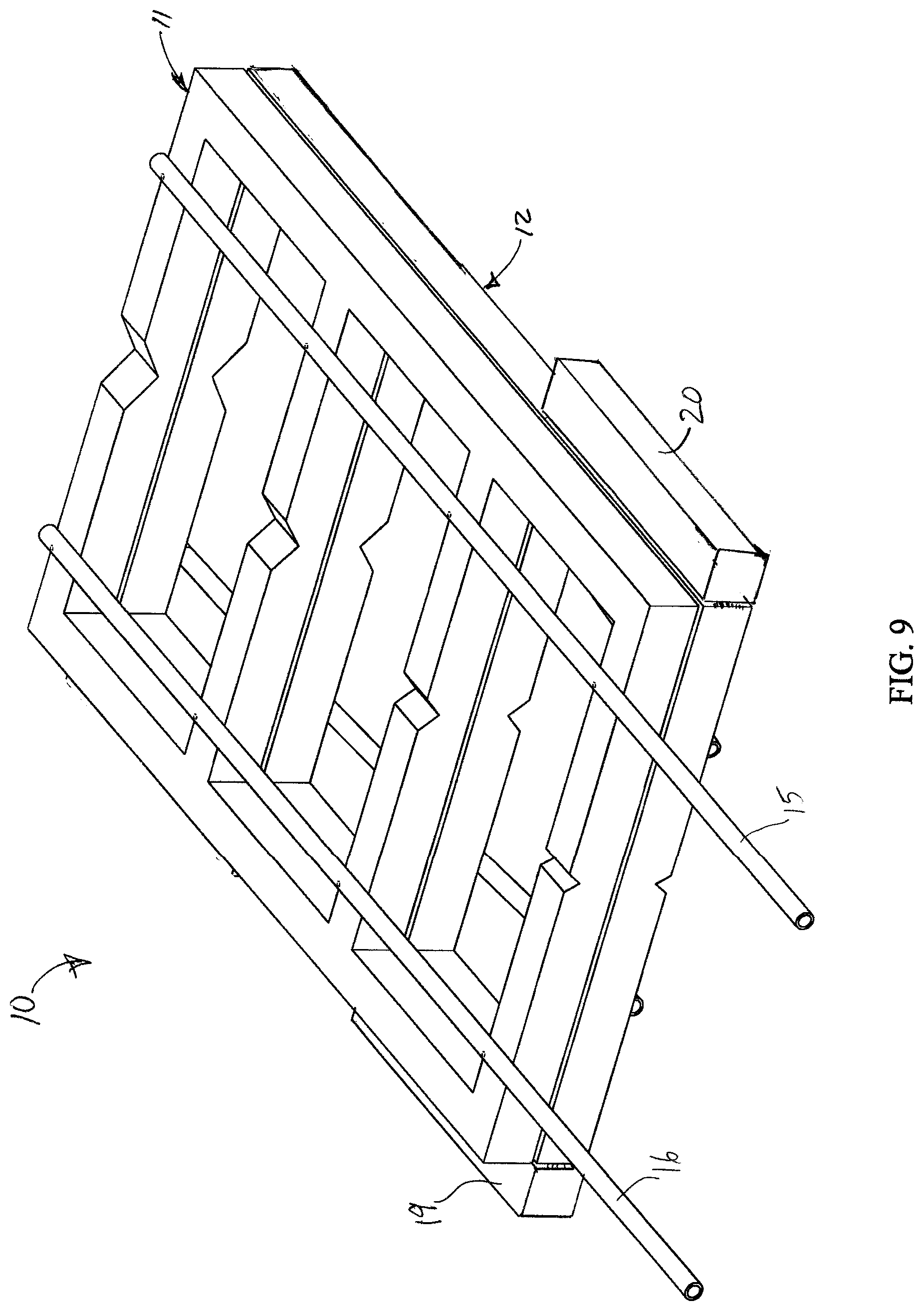 Patent US12508972 Figure 6 – Kayak rack