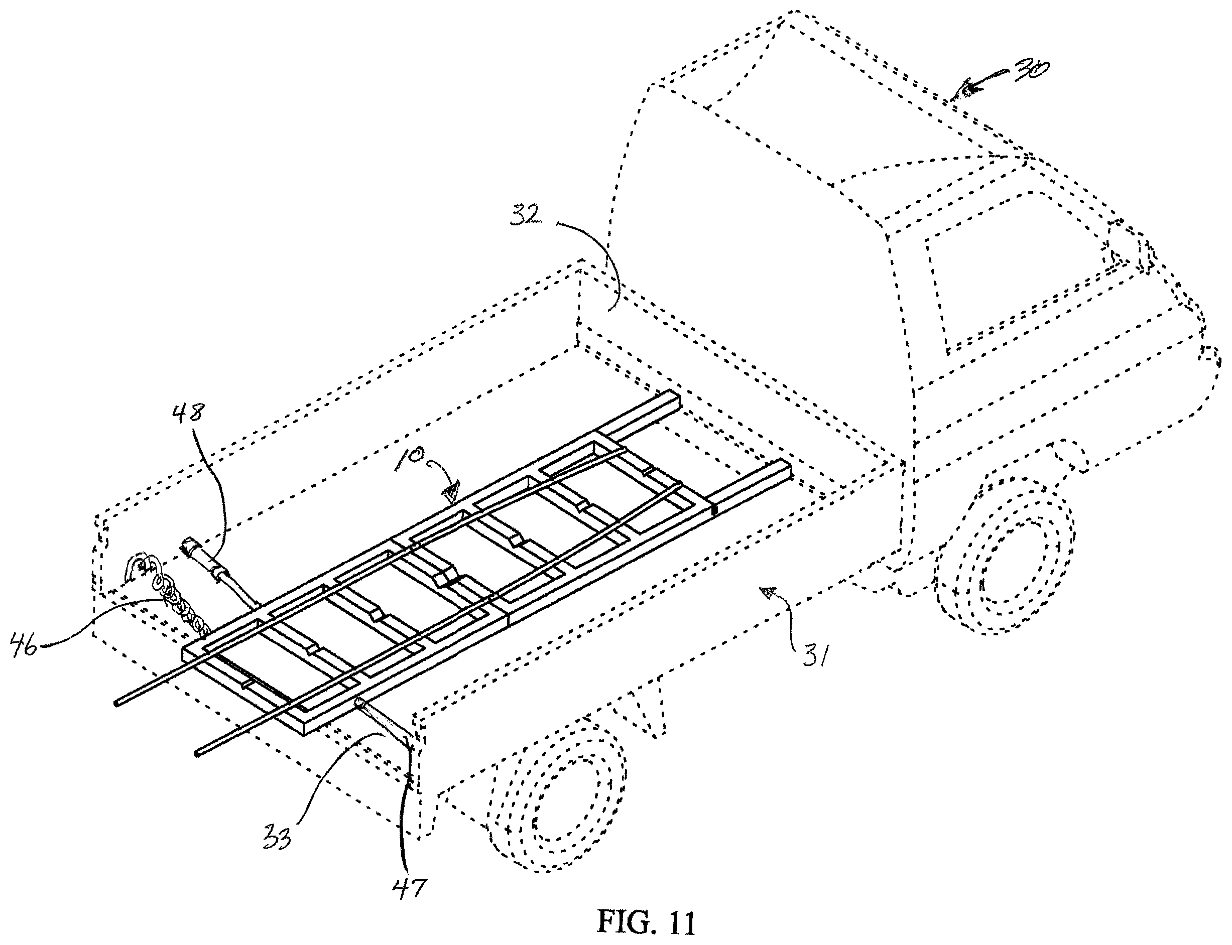 Patent US12508972 Figure 8 – Kayak rack