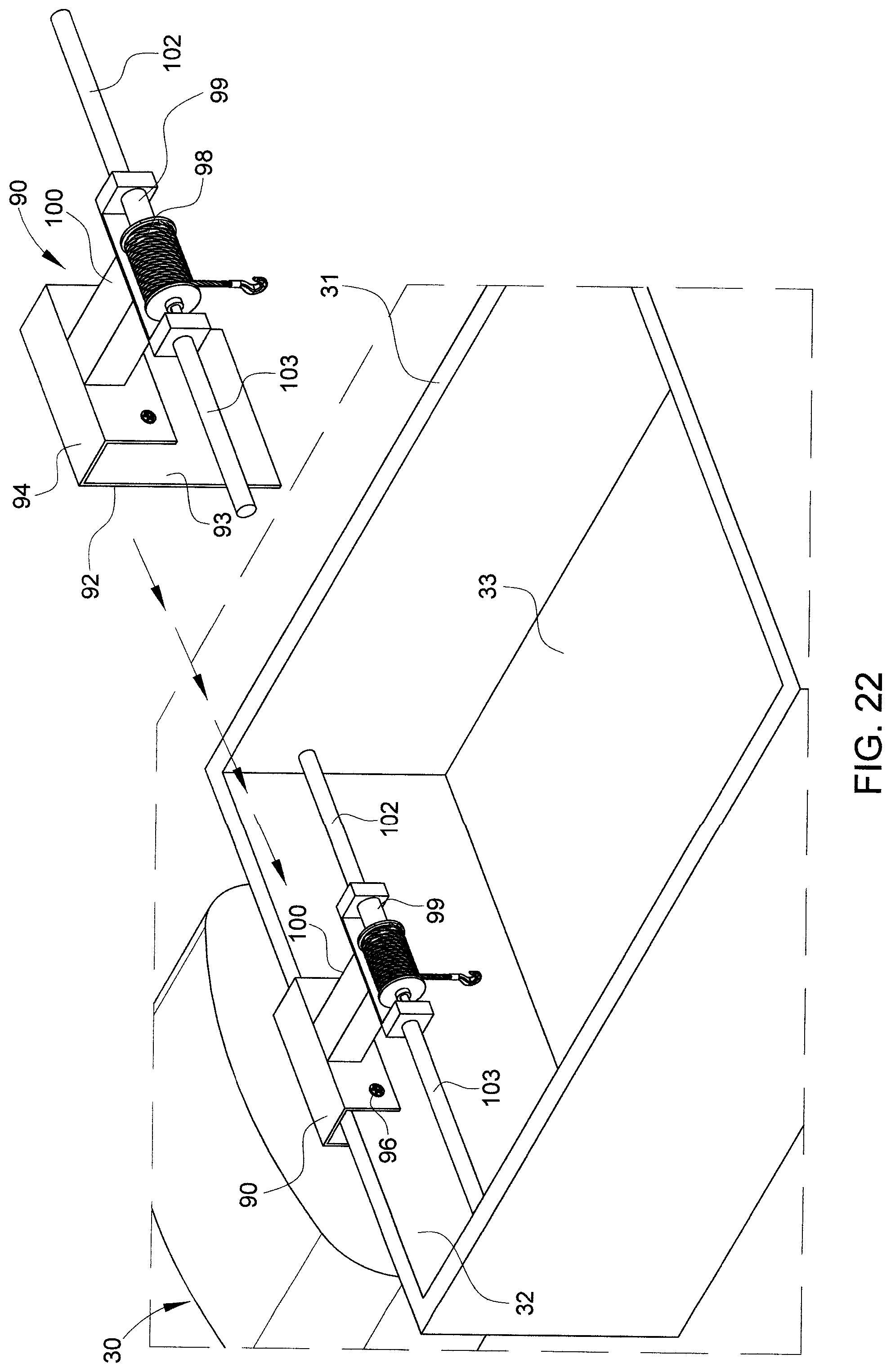 Patent US12508972 Figure 18 – Kayak rack