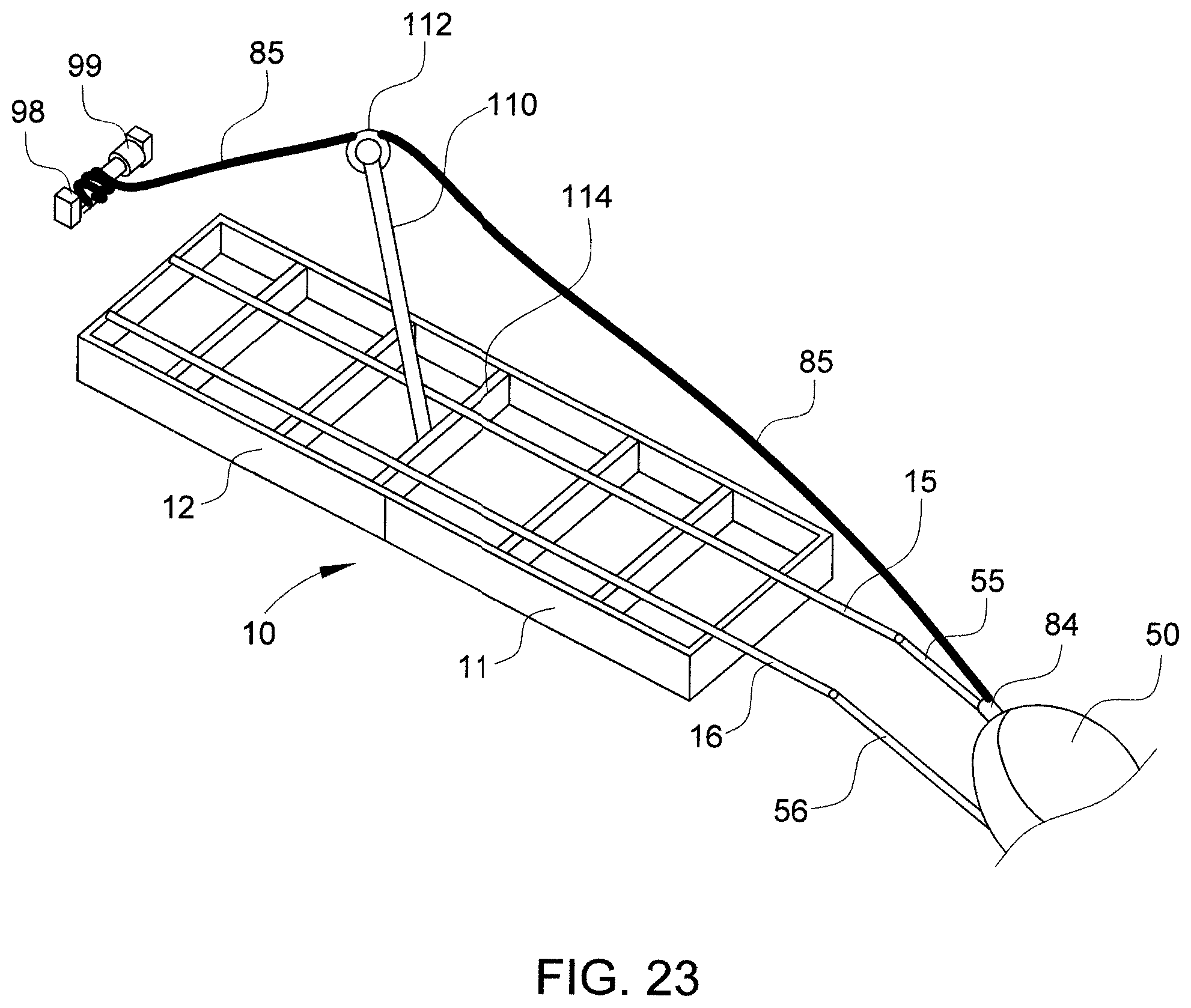Patent US12508972 Figure 19 – Kayak rack