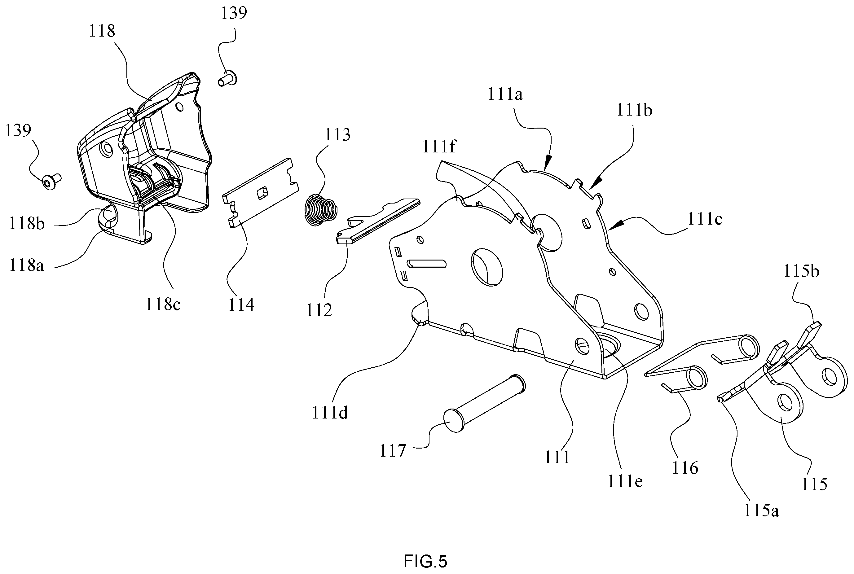 Patent US12508975 Figure 5 – Safety tensioning device for automobiles