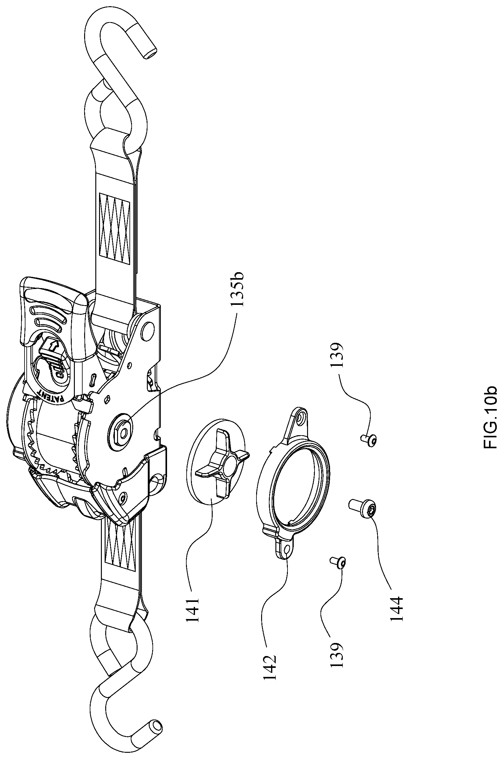 Patent US12508975 Figure 11 – Safety tensioning device for automobiles