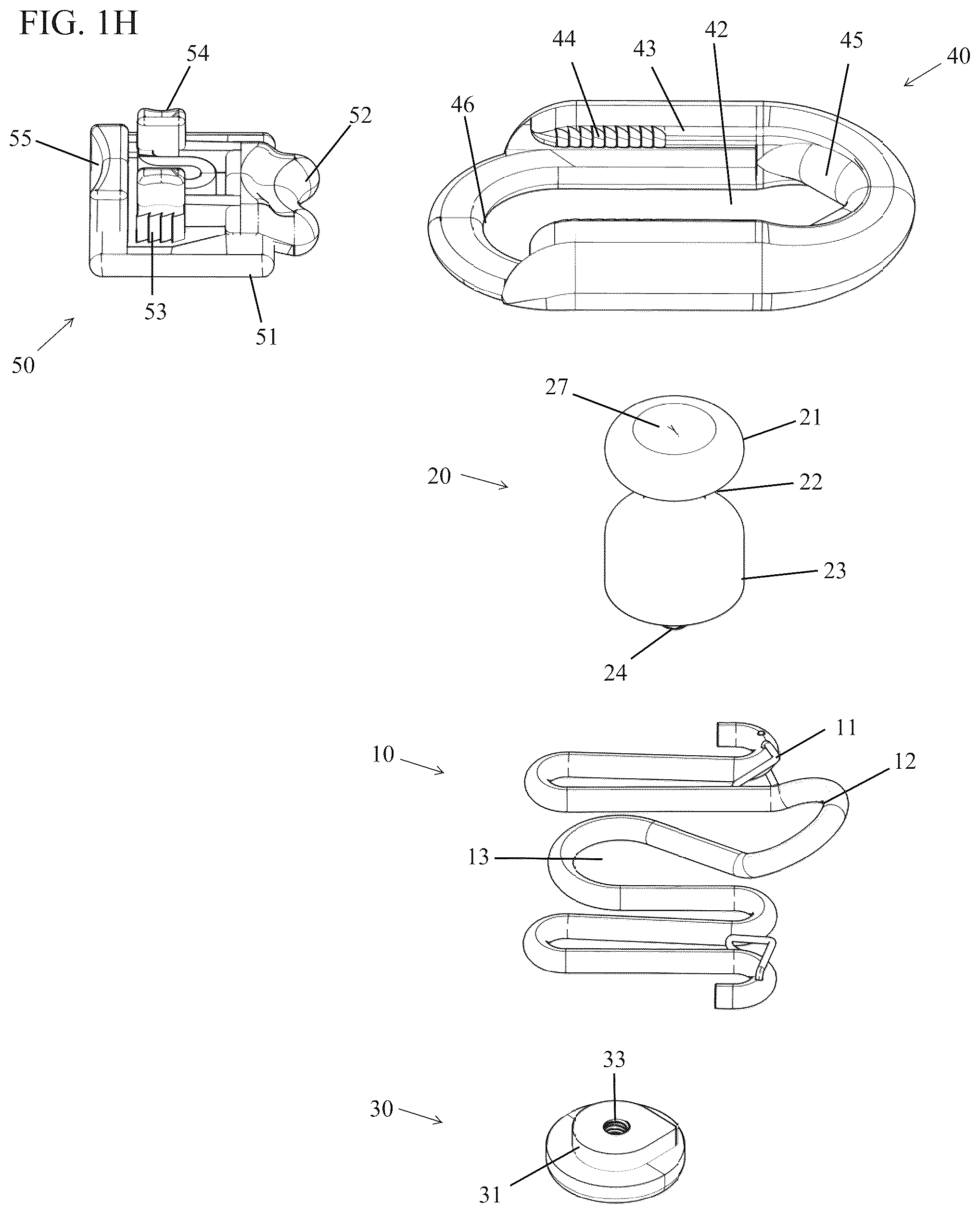 Patent US12508976 Figure 5 – Hooking and tarp anchoring system and methods