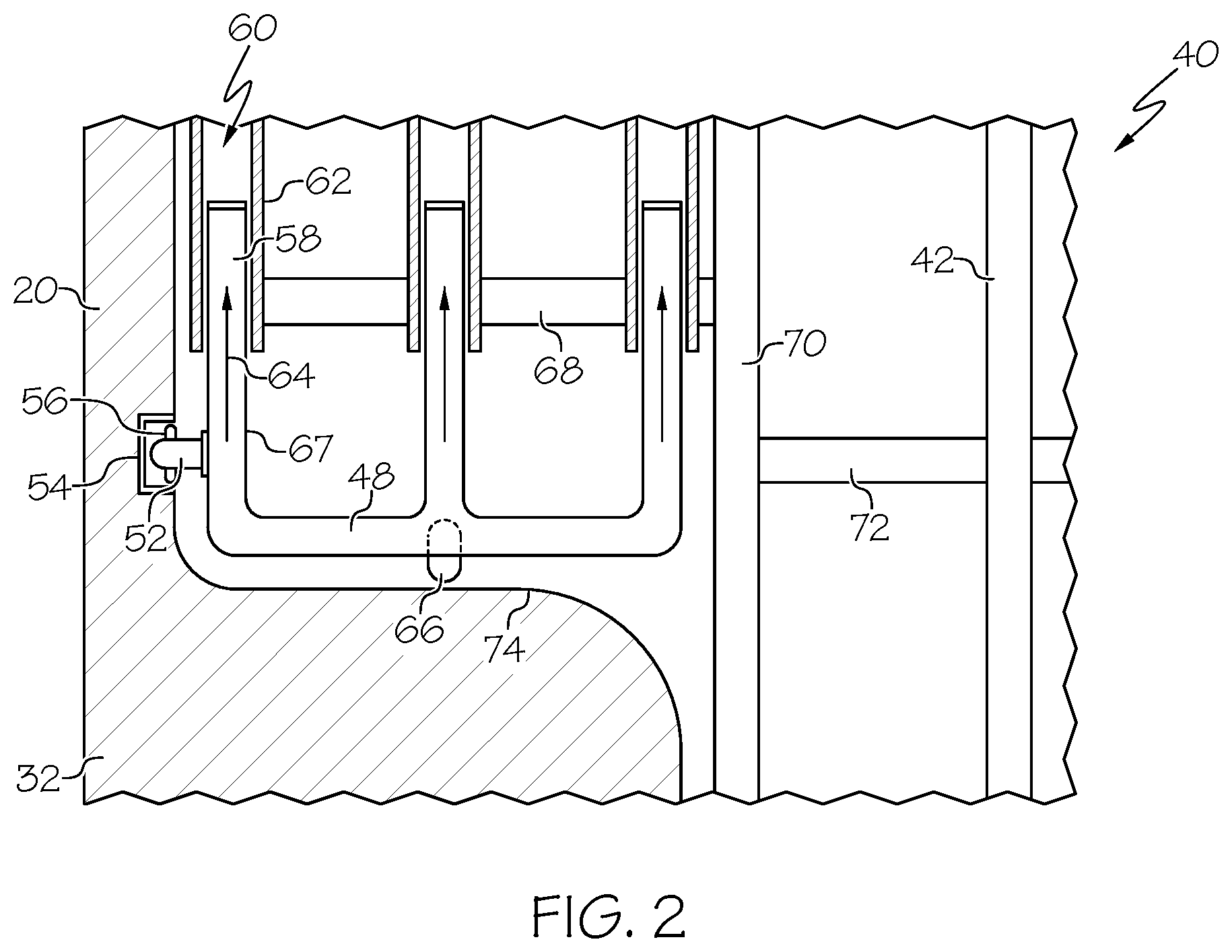 Patent US12508978 Figure 2 – Truck bed dividers with retractable divider extensions