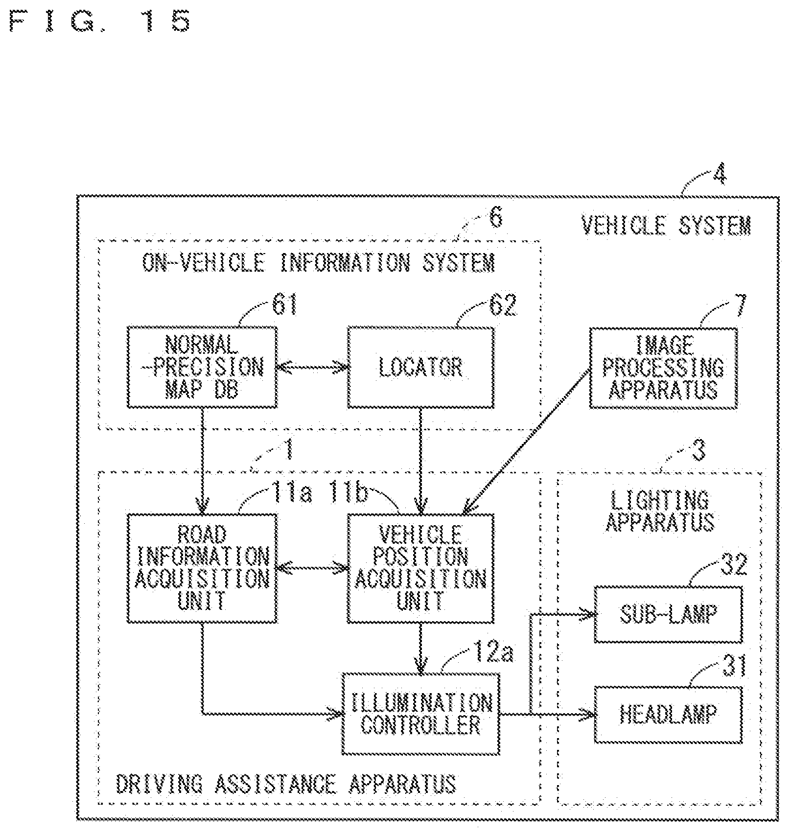 Patent US12508980 Figure 15 – Driving assistance apparatus and driving assistance method