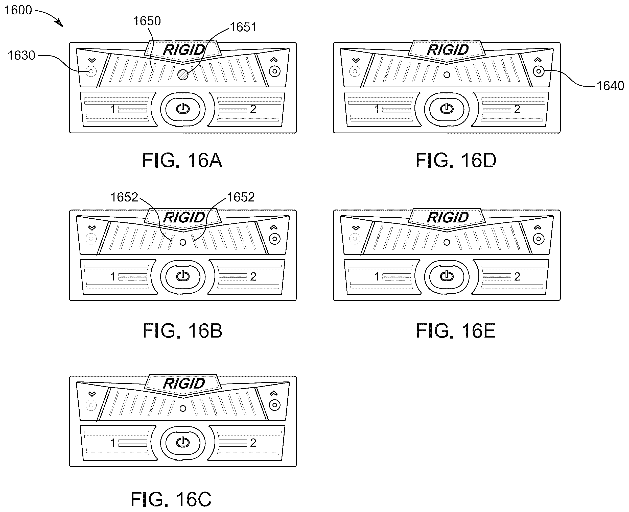 Patent US12508982 Figure 16 – Method and apparatus for vehicular light fixtures