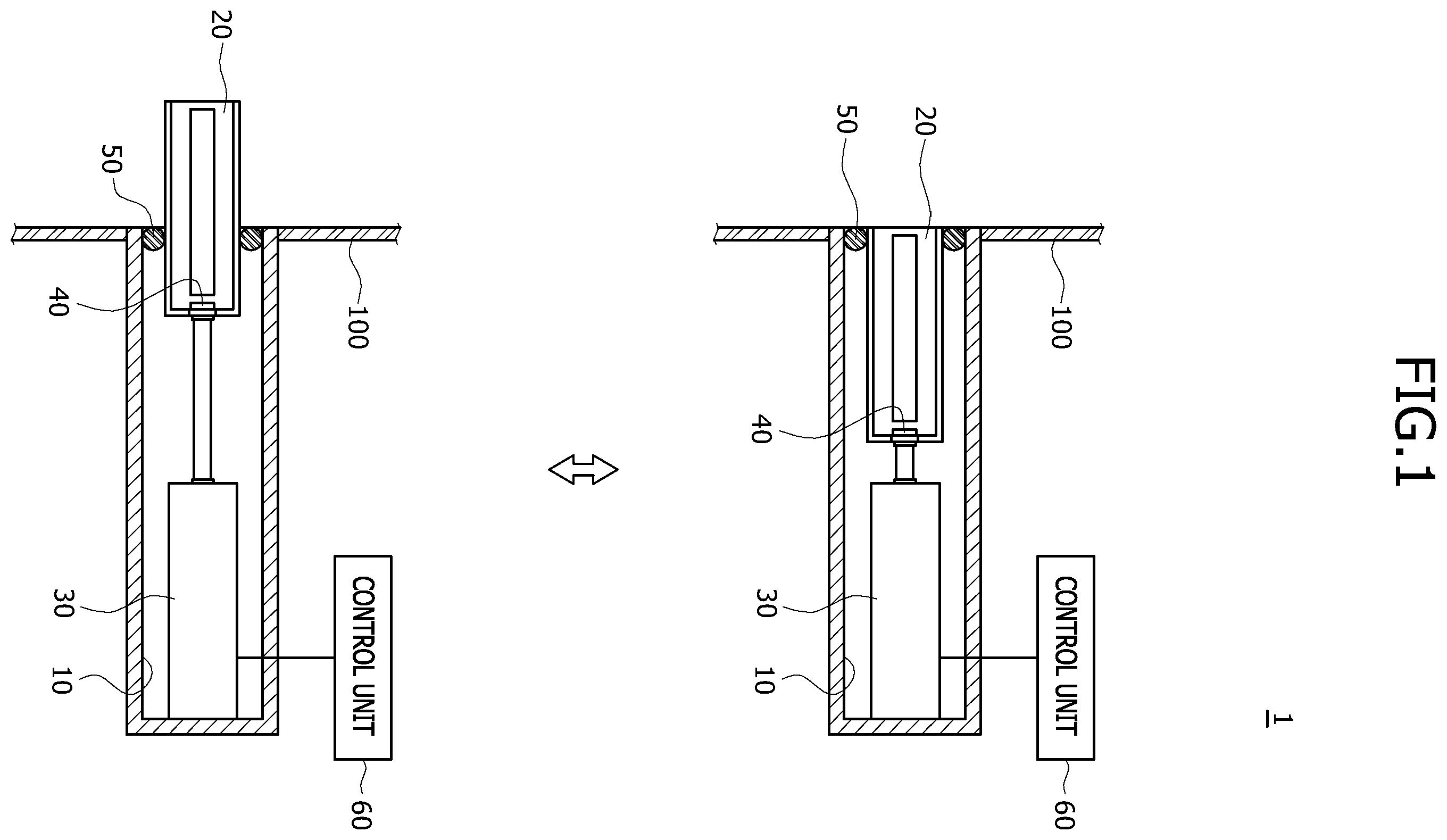 Patent US12508983 — Vehicular active spoiler-type lighting device and method — Figure 1
