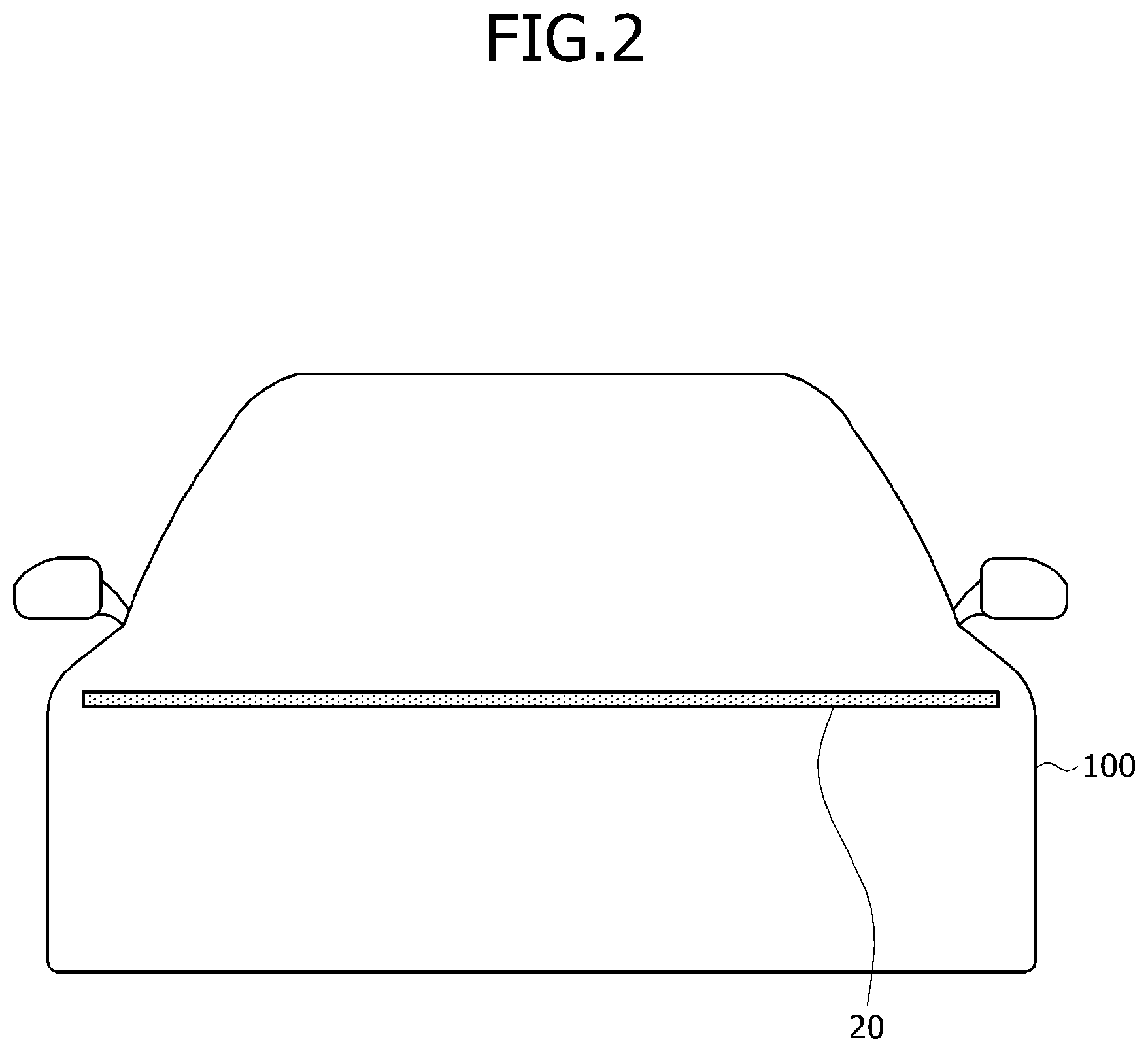 Patent US12508983 Figure 2 – Vehicular active spoiler-type lighting device and method