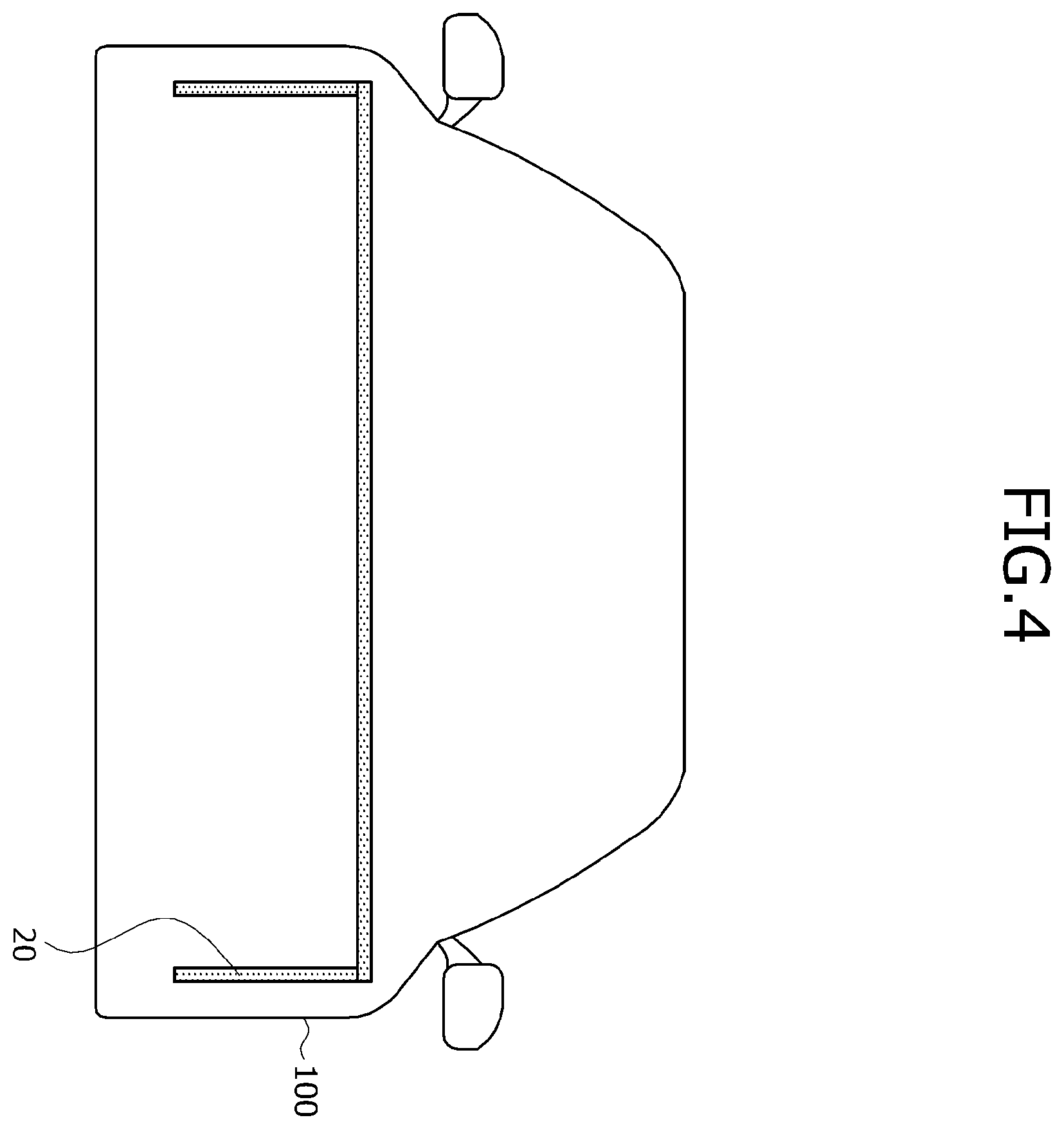 Patent US12508983 Figure 4 – Vehicular active spoiler-type lighting device and method