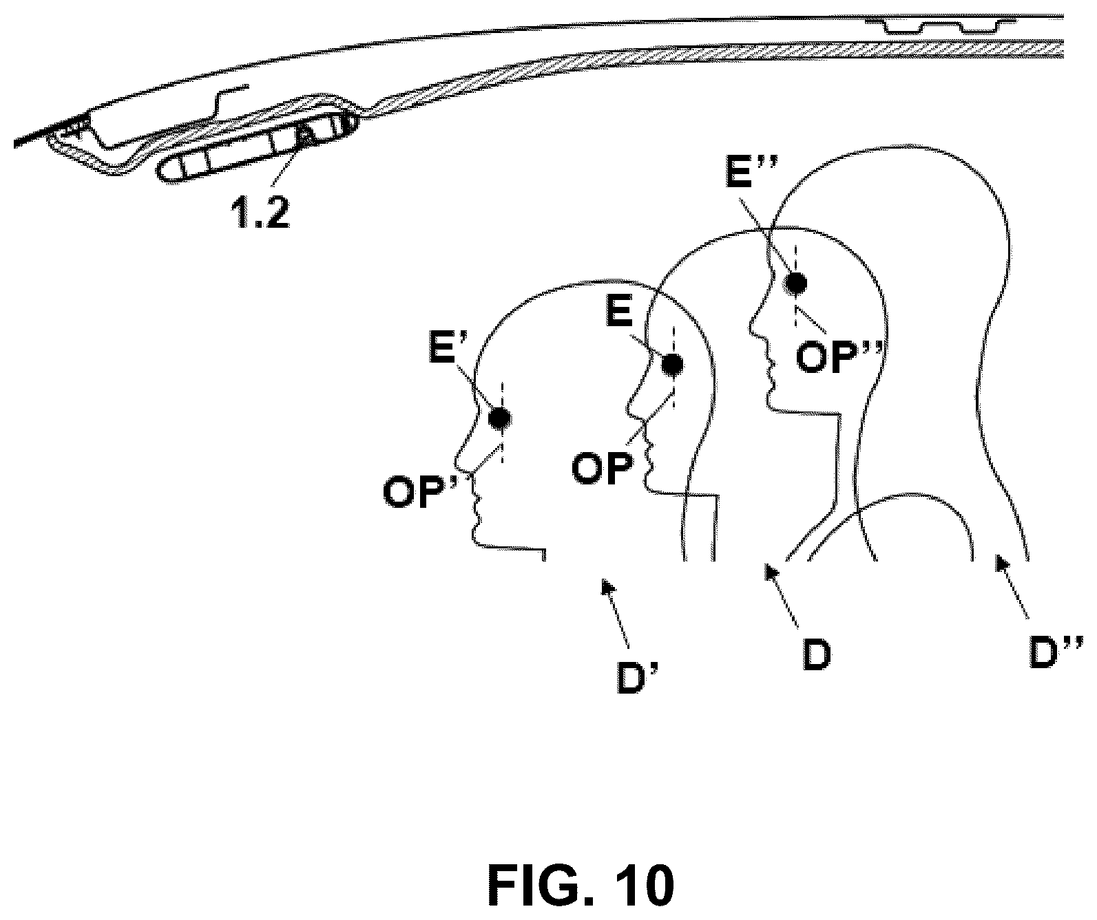 Patent US12508984 Figure 6 – Device for improving night vision of vehicle drivers and method for controlling thereof