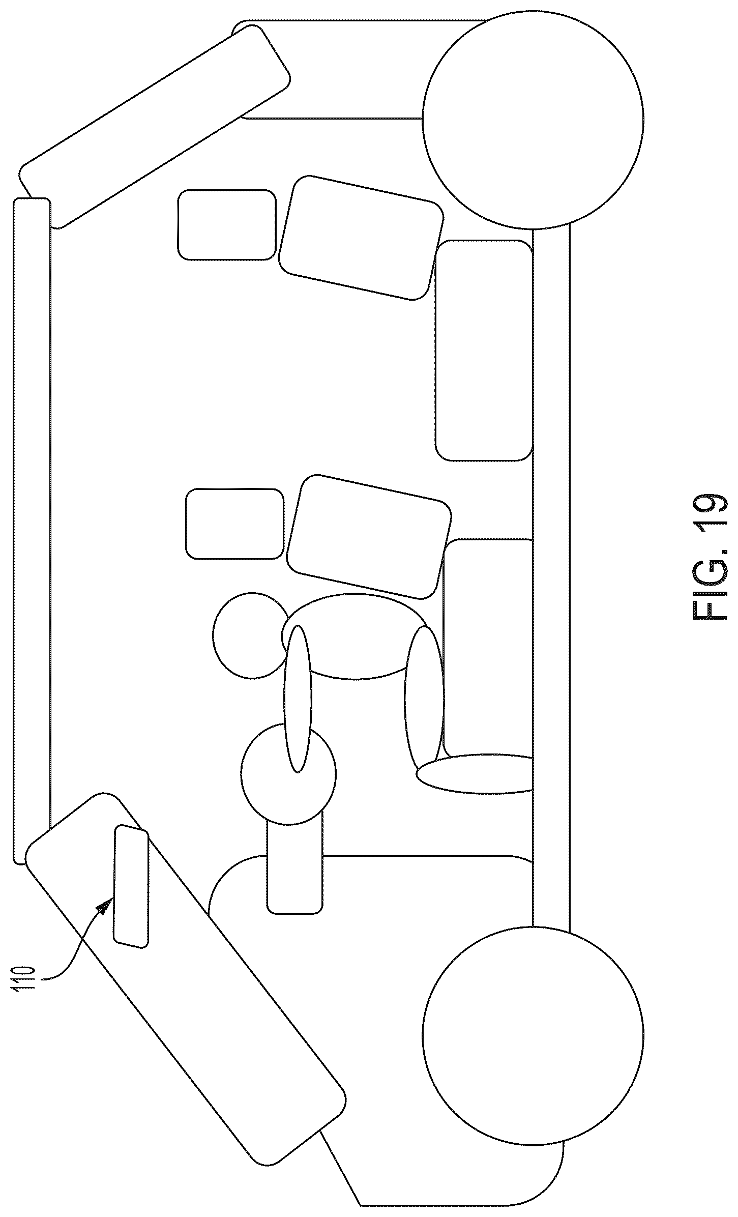 Patent US12508988 Figure 14 – Vehicular driver monitoring system with DMS camera at interior rearview mirror assembly