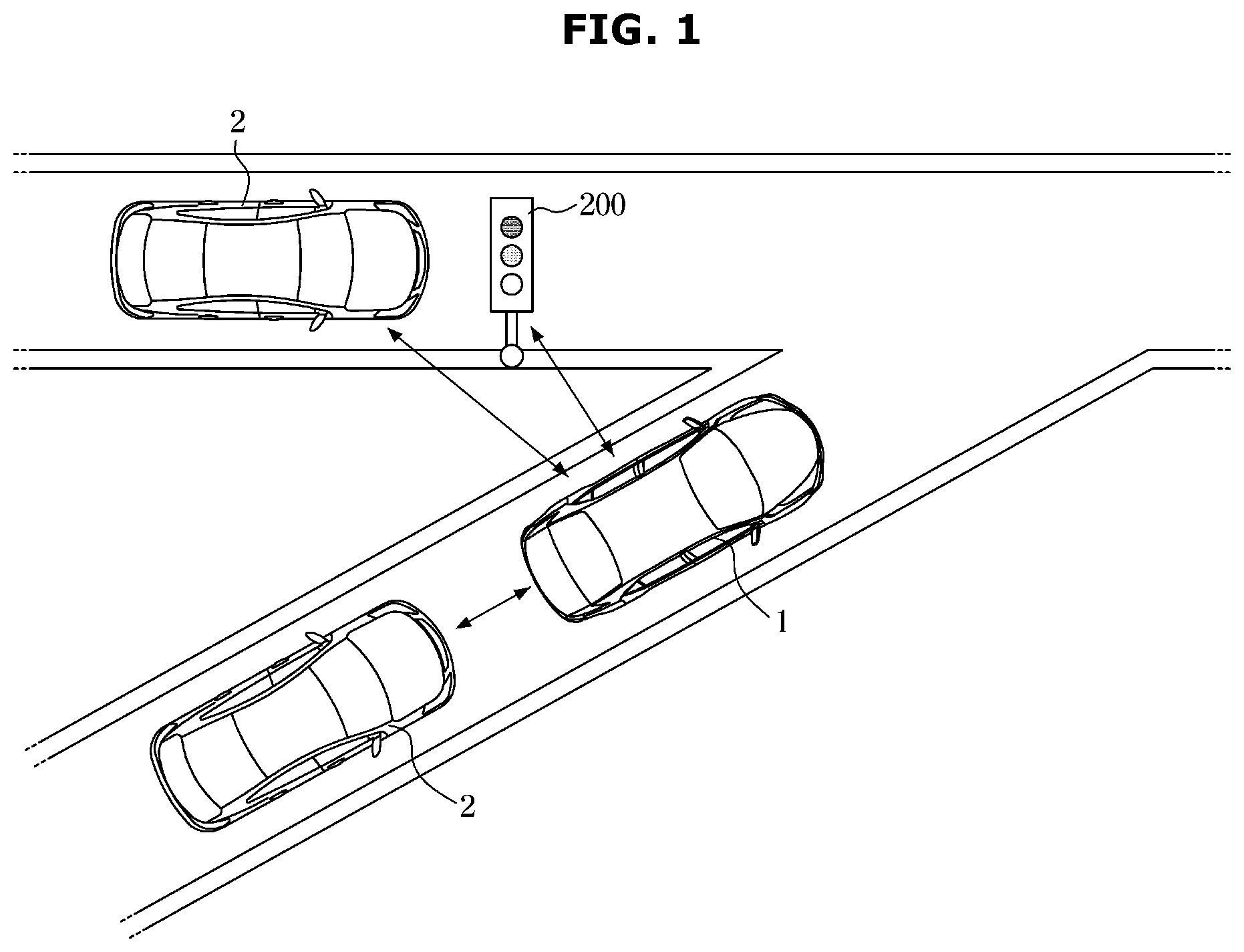 Patent US12508990 Figure 1 – Vehicle and method of controlling the same
