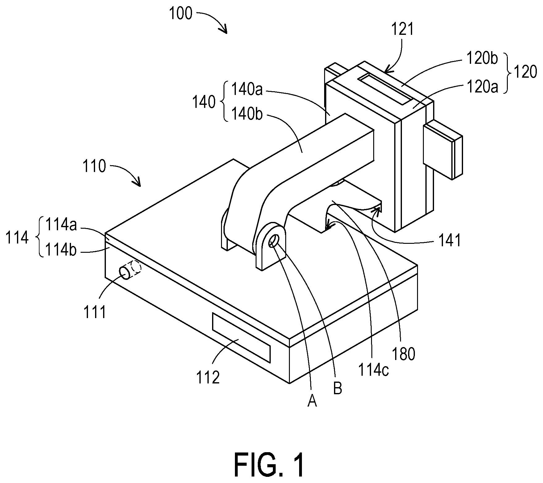 Patent US12508993 Figure 1 – Dash cam