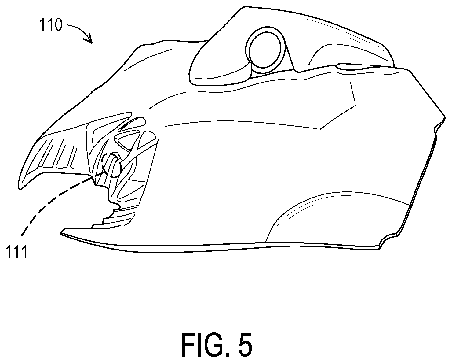 Patent US12508993 Figure 5 – Dash cam
