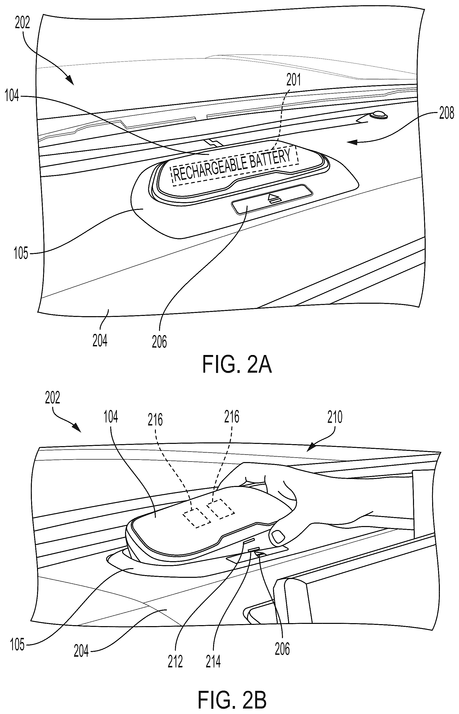 Patent US12508998 Figure 2 – Methods, systems, and devices for monitoring a portable speaker of a vehicle