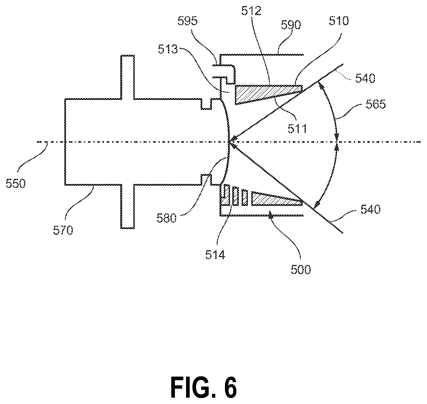 Patent US12508999 Figure 6 – Vehicle sensor lens hood