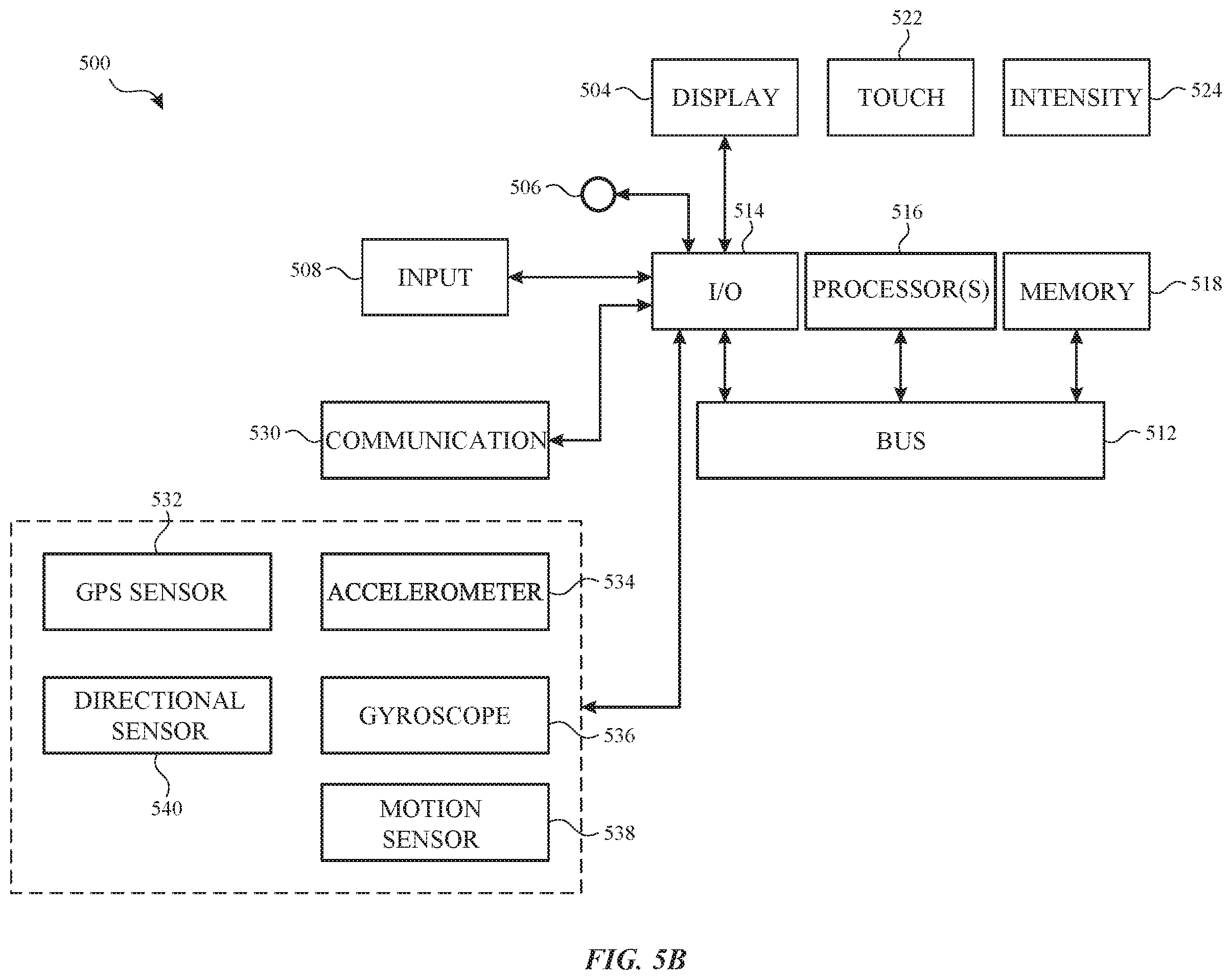 Patent US12511021 Figure 8 – Device management user interface