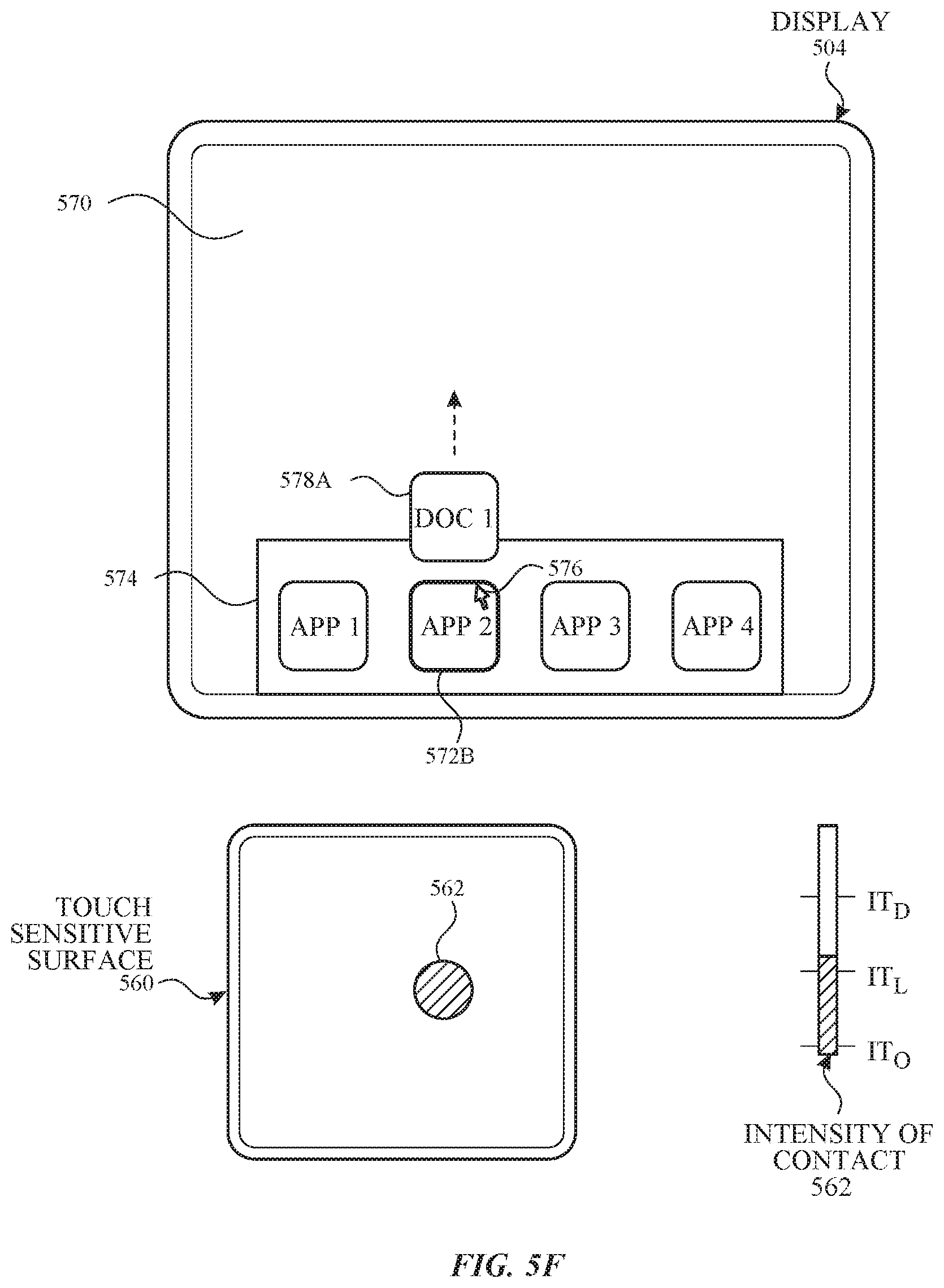 Patent US12511021 Figure 12 – Device management user interface