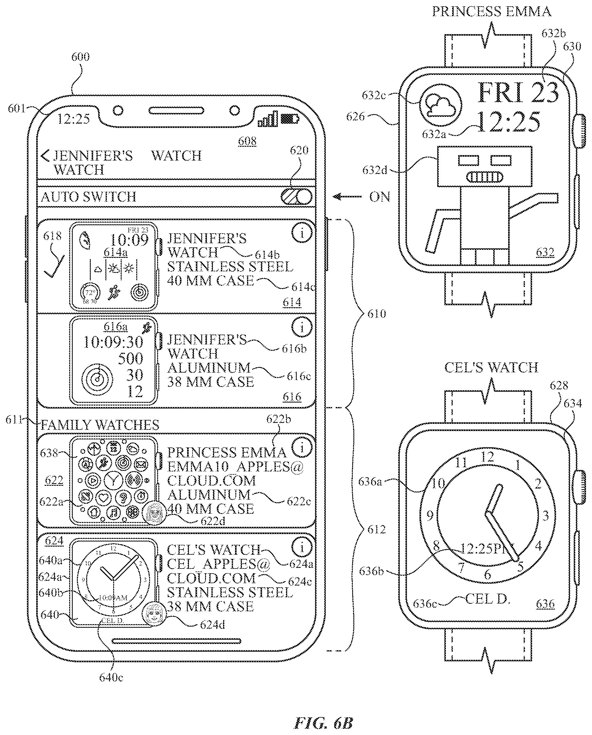 Patent US12511021 Figure 16 – Device management user interface