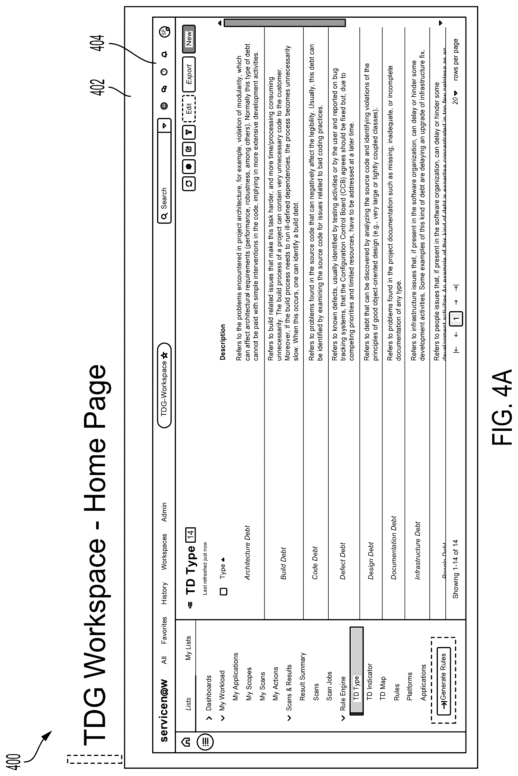 Patent US12511225 Figure 5 – Apparatus and methods for generating a technical debt management and data management machine