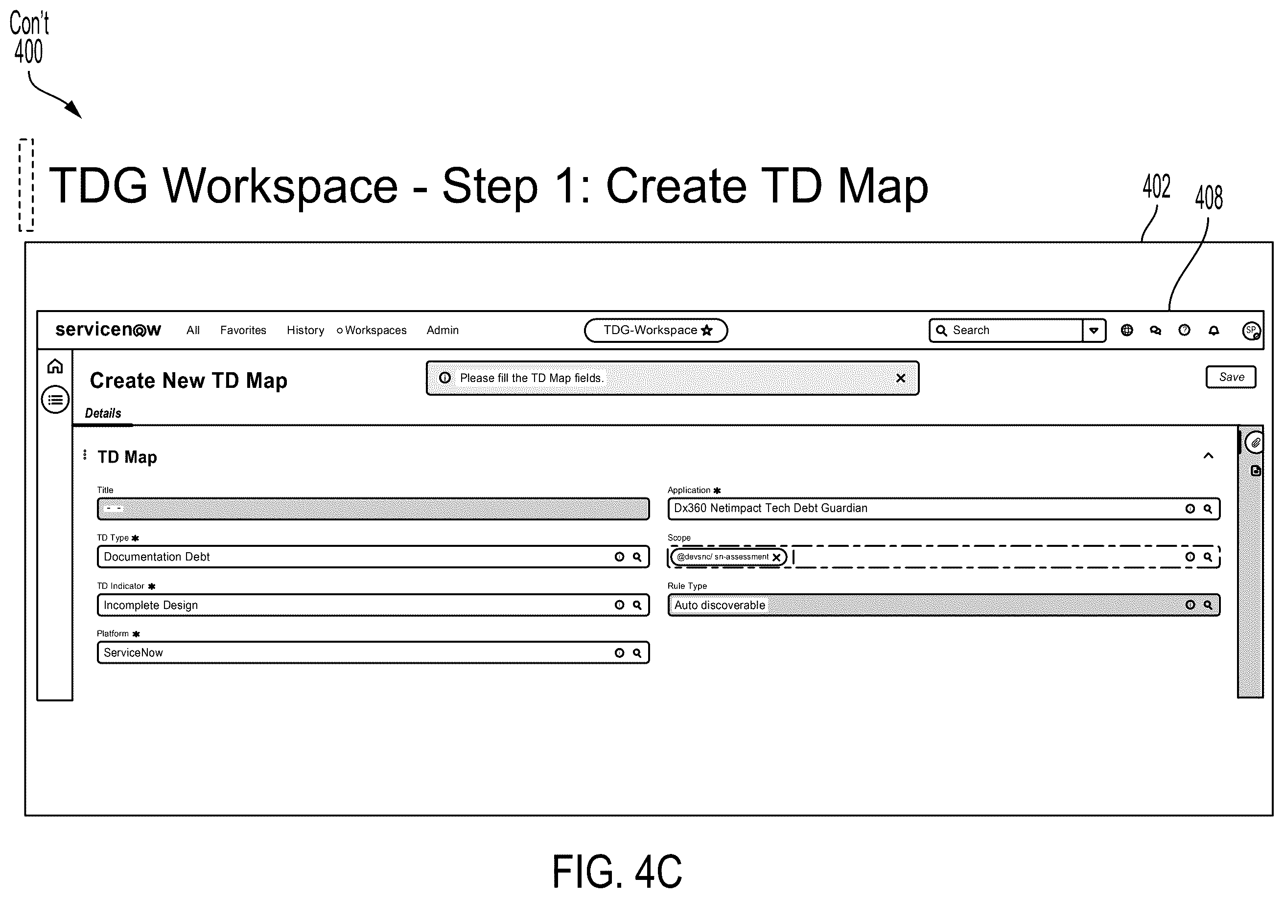 Patent US12511225 Figure 7 – Apparatus and methods for generating a technical debt management and data management machine