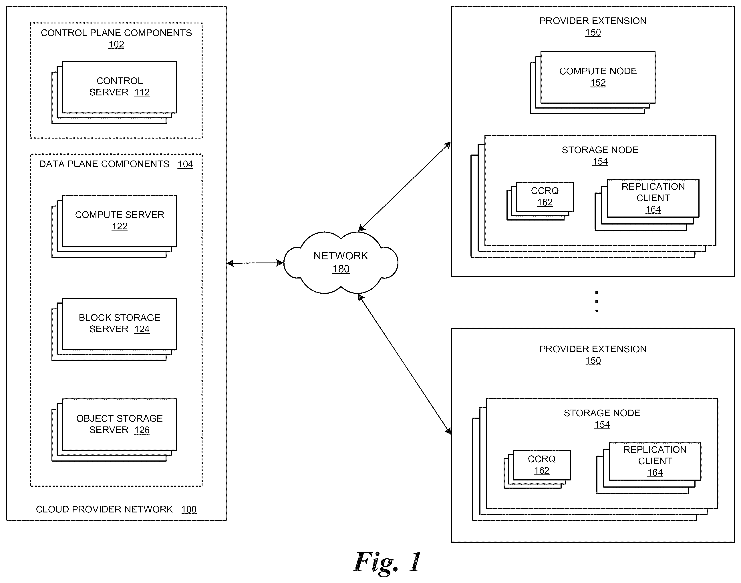 Patent US12511310 Figure 1 – Replication sequencing and state management in a distributed storage system