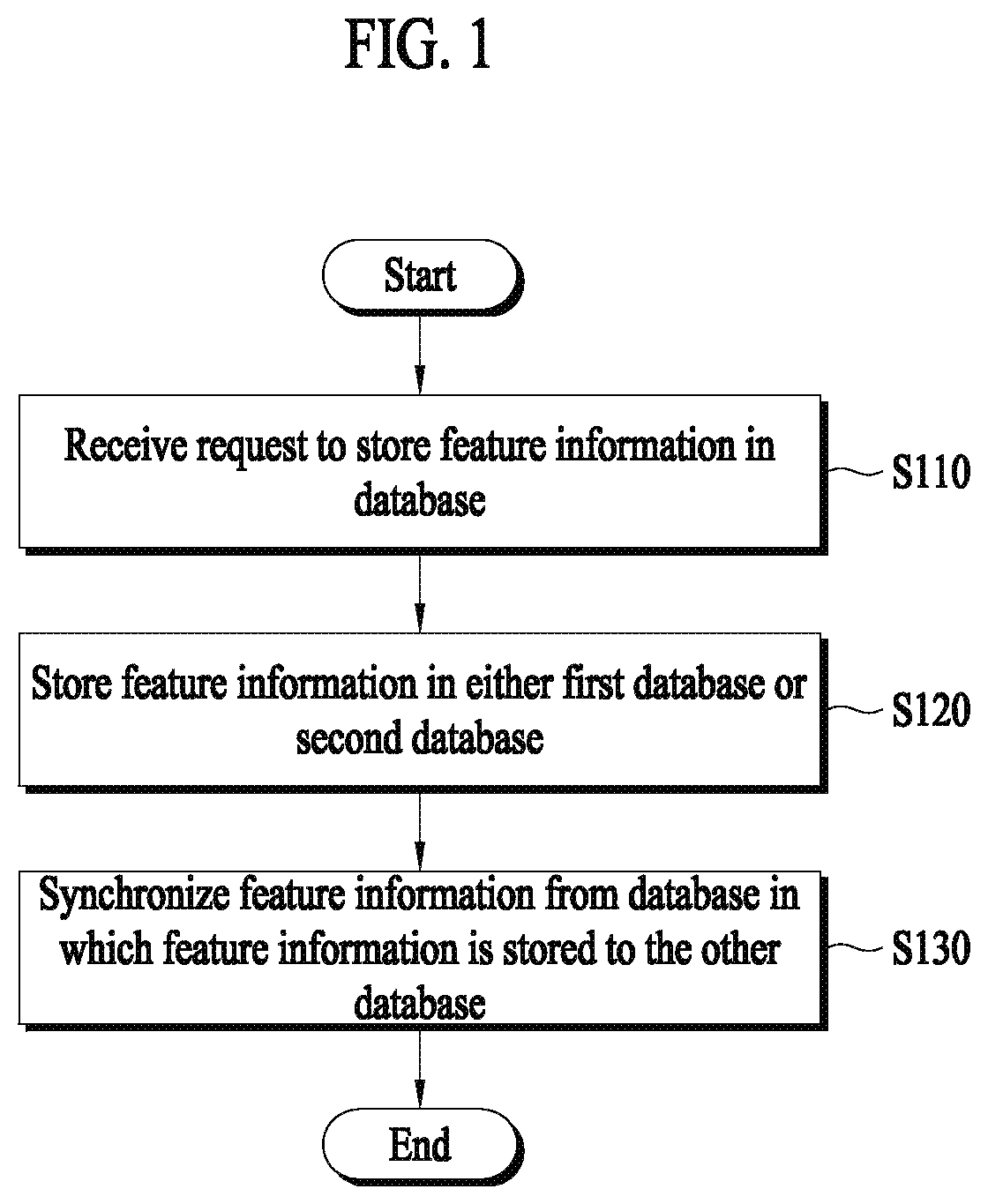 Patent US12511312 Figure 1 – Electronic apparatus and method for managing feature information