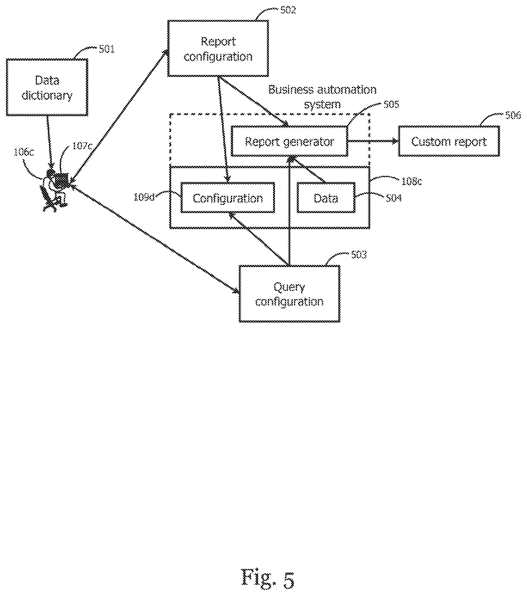 Patent US12511601 Figure 8 – Systems and methods for providing a marketplace for accessories of a business automation system