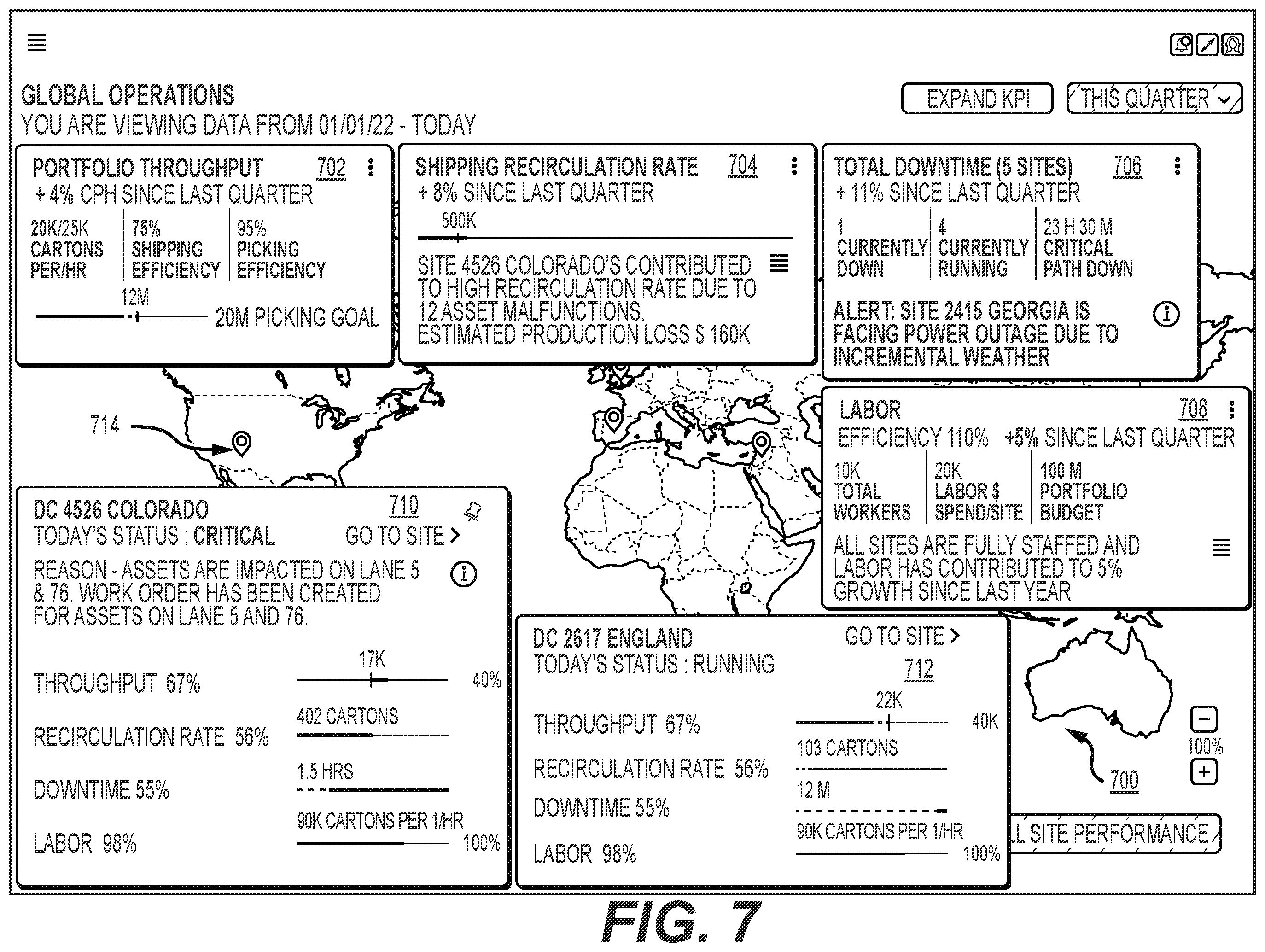 Patent US12511693 Figure 7 – Systems and methods for global operations display